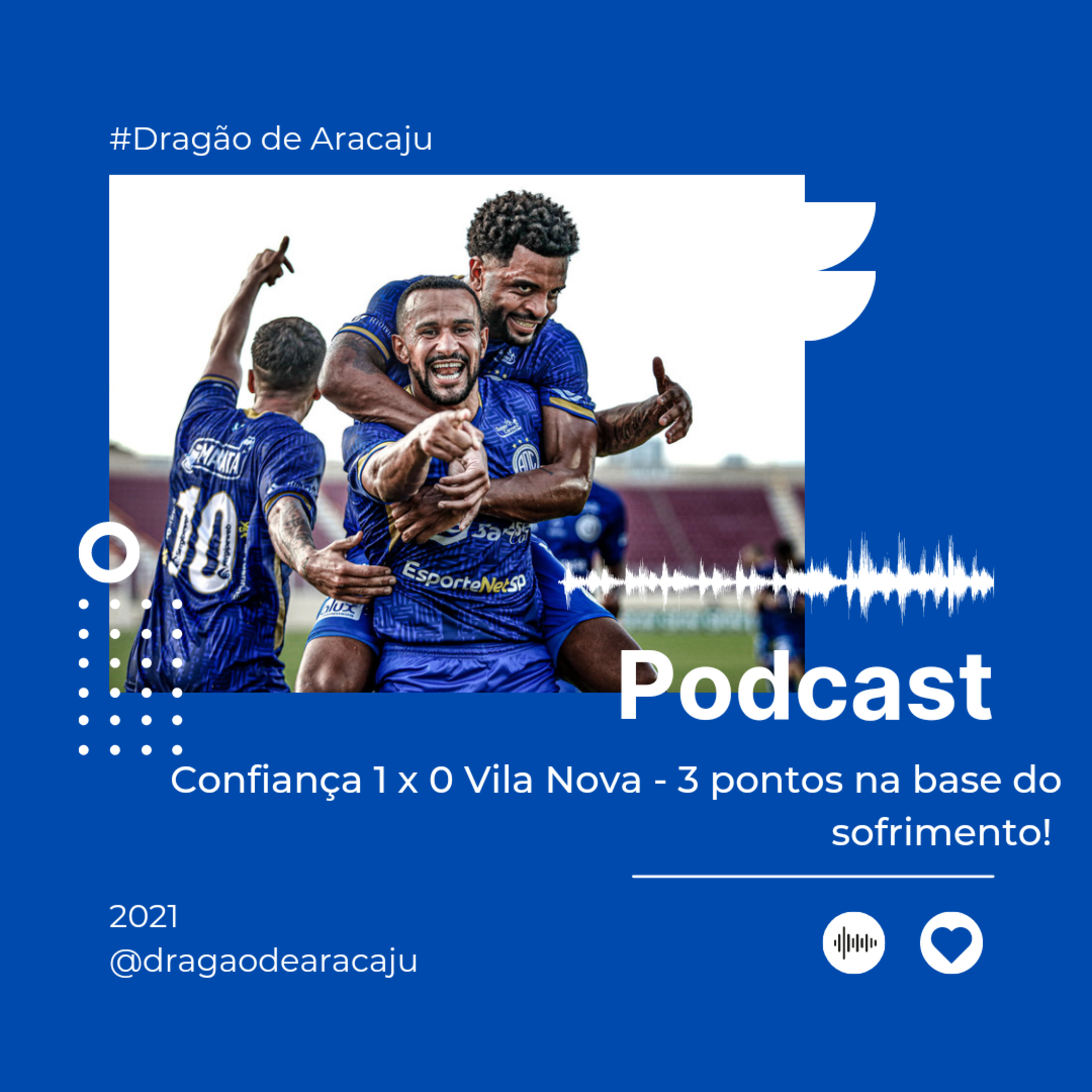 Confiança 1 x 0 Vila Nova - 3 pontos na base do sofrimento!  episode artwork