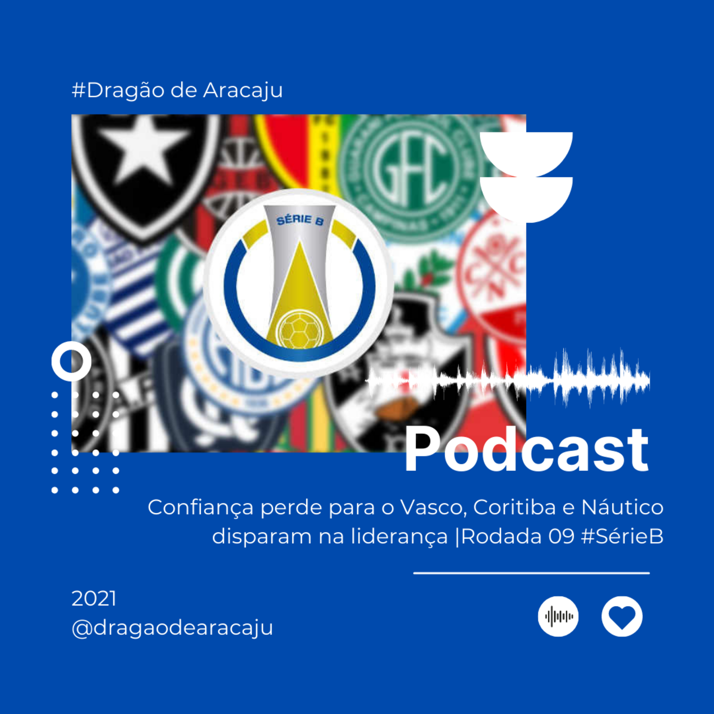 Confiança perde para o Vasco, Coritiba e Náutico disparam na liderança | Rodada 09 #SérieB episode artwork