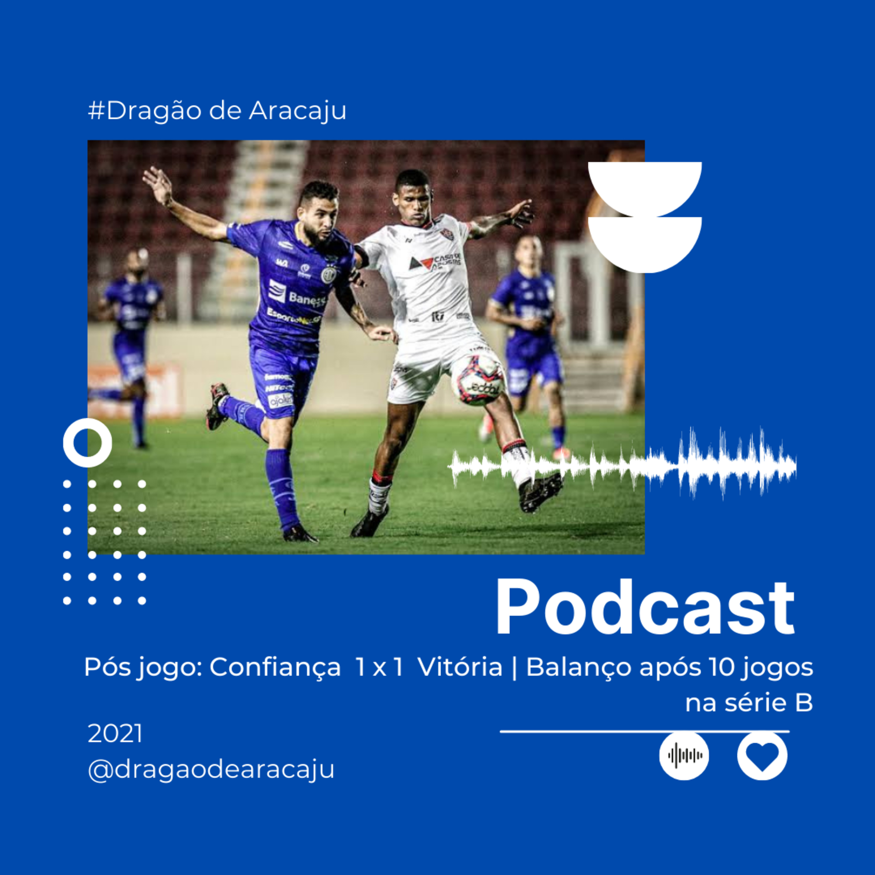 Pós jogo: Confiança 1 x 1 Vitória | Balanço após 10 jogos na série B episode artwork