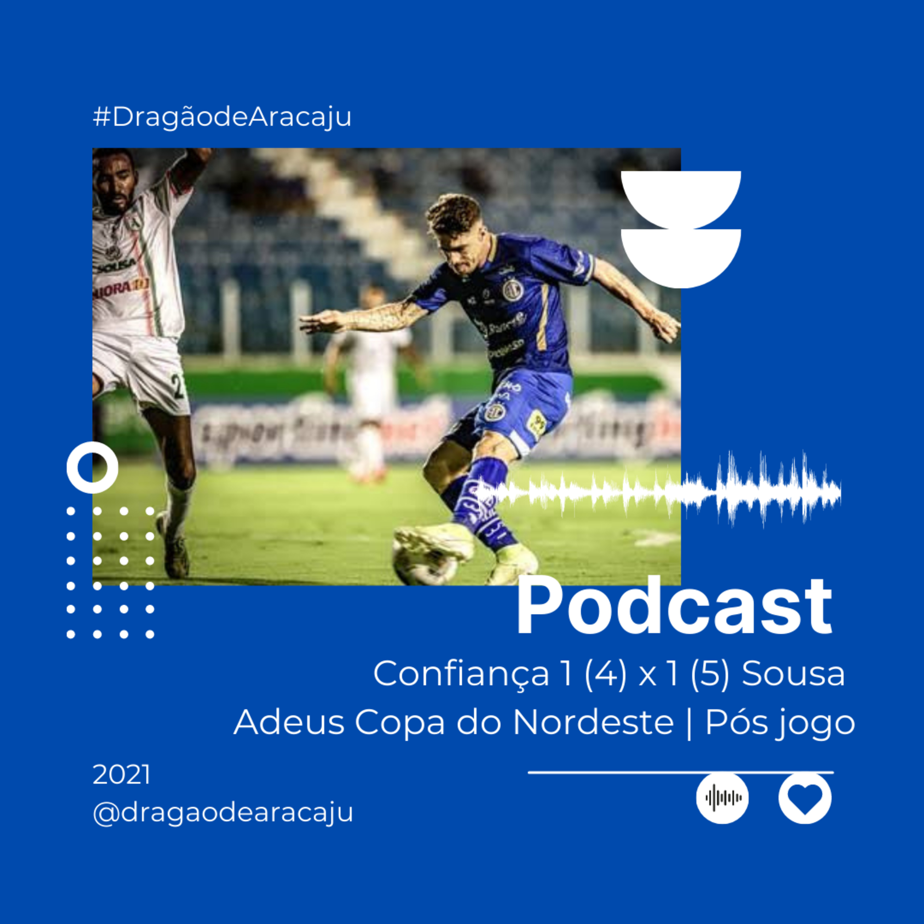 Confiança 1 (4) x 1 (5) Sousa - Adeus Copa do Nordeste | Pós jogo episode artwork