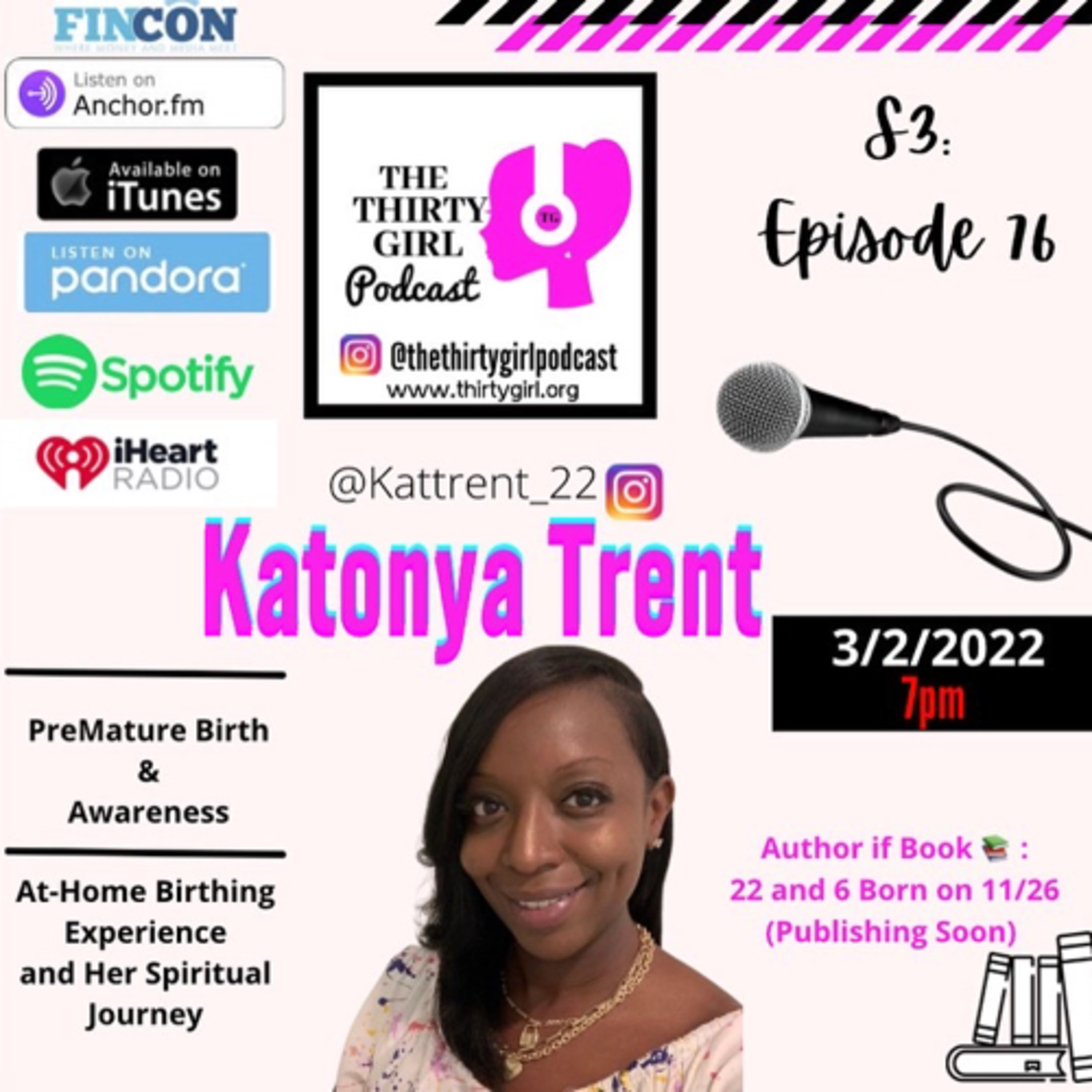 S3/76- PreMature Birth & Awareness with Katonya Trent