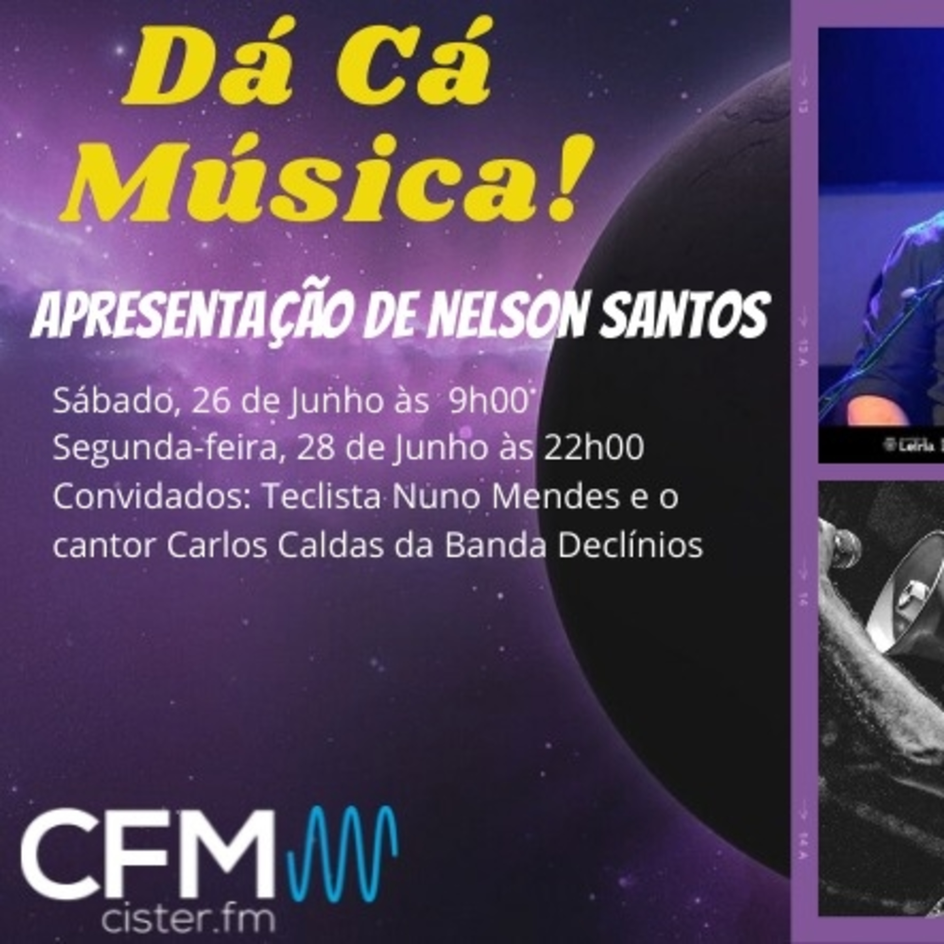DÁ CÁ MÚSICA - CARLOS CALDAS & NUNO MENDES episode artwork
