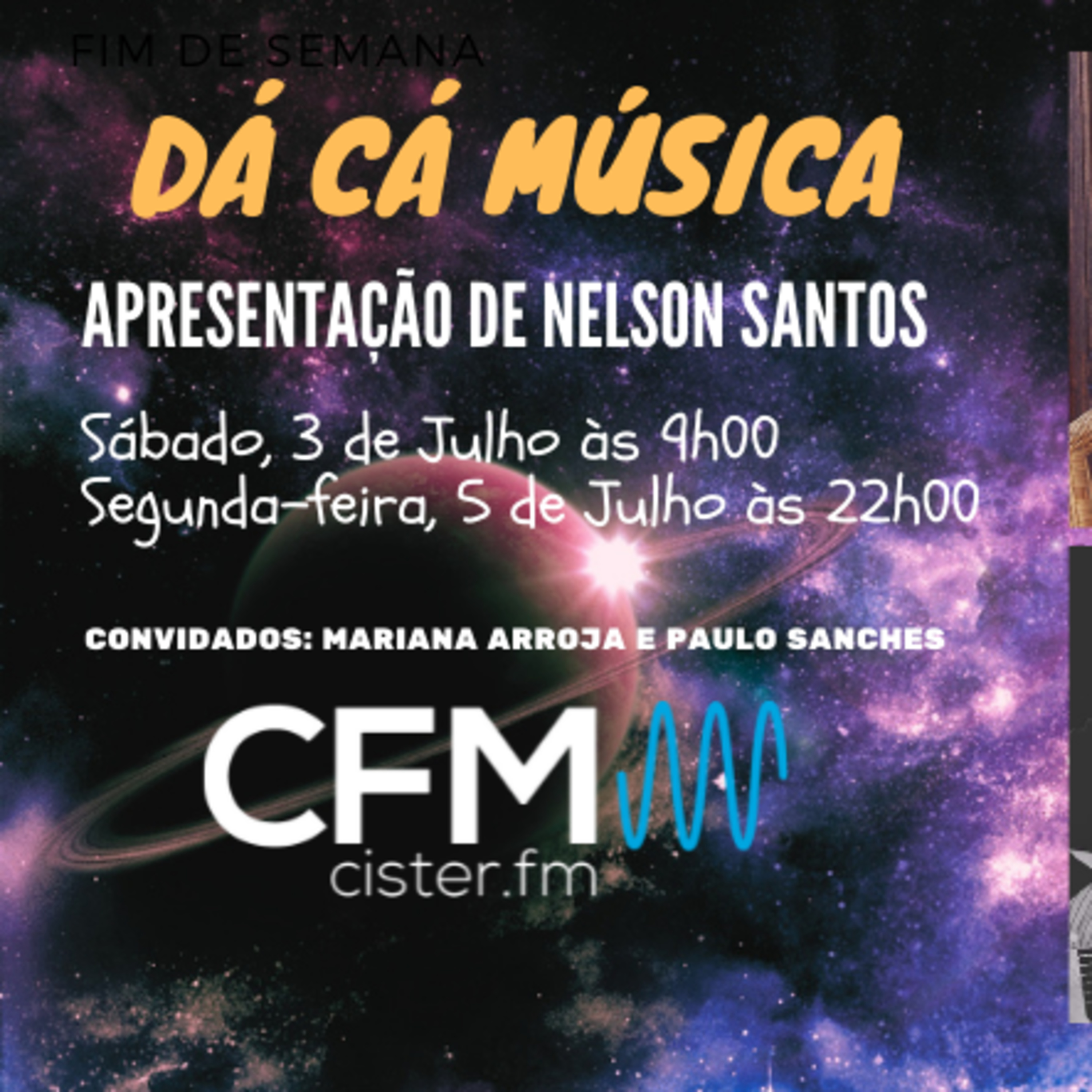 DÁ CÁ MÚSICA – MARIANA ARROJA E PAULO SANCHES episode artwork