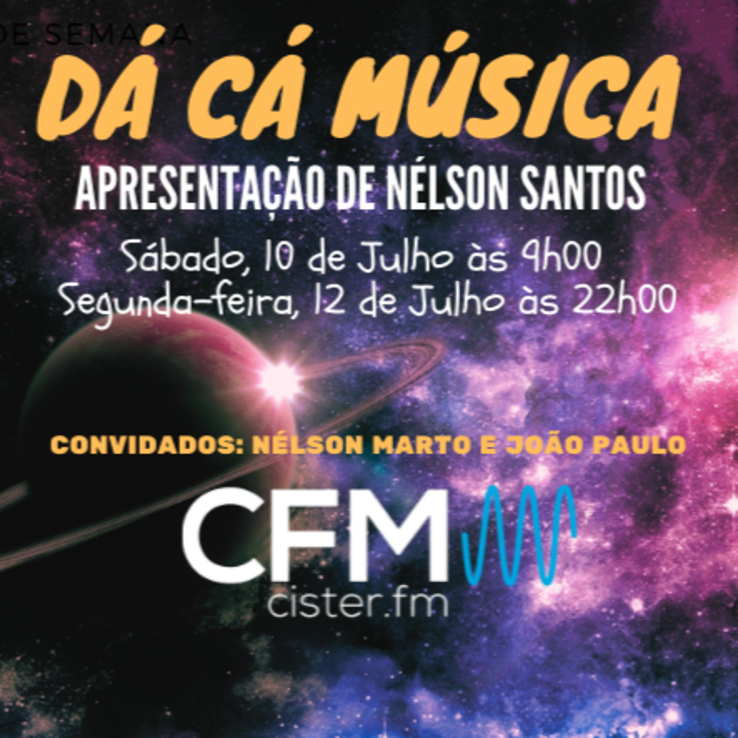 DÁ CÁ MÚSICA – JOÃO PAULO E NELSON MARTO episode artwork