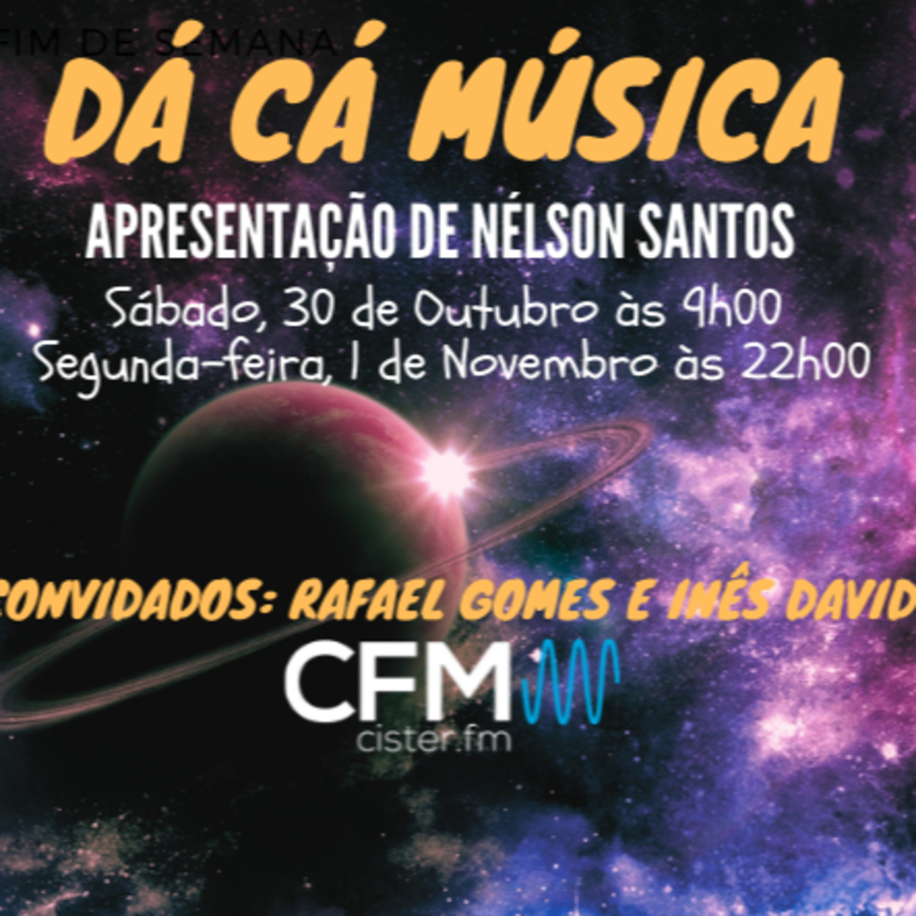 DÁ CÁ MÚSICA - RAFAEL GOMES E INÊS DAVID episode artwork