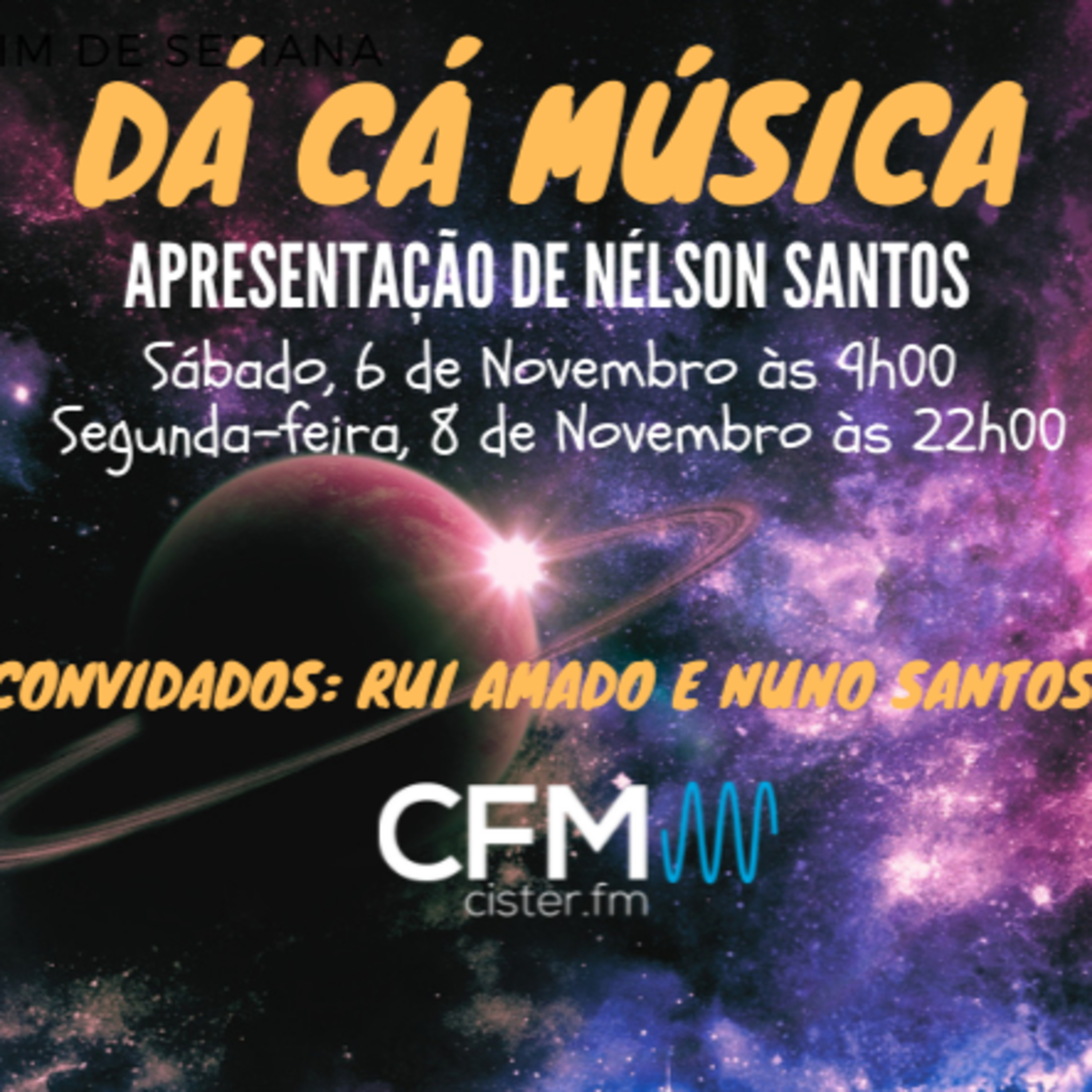 DÁ CÁ MÚSICA - NUNO SANTOS E RUI AMADO episode artwork