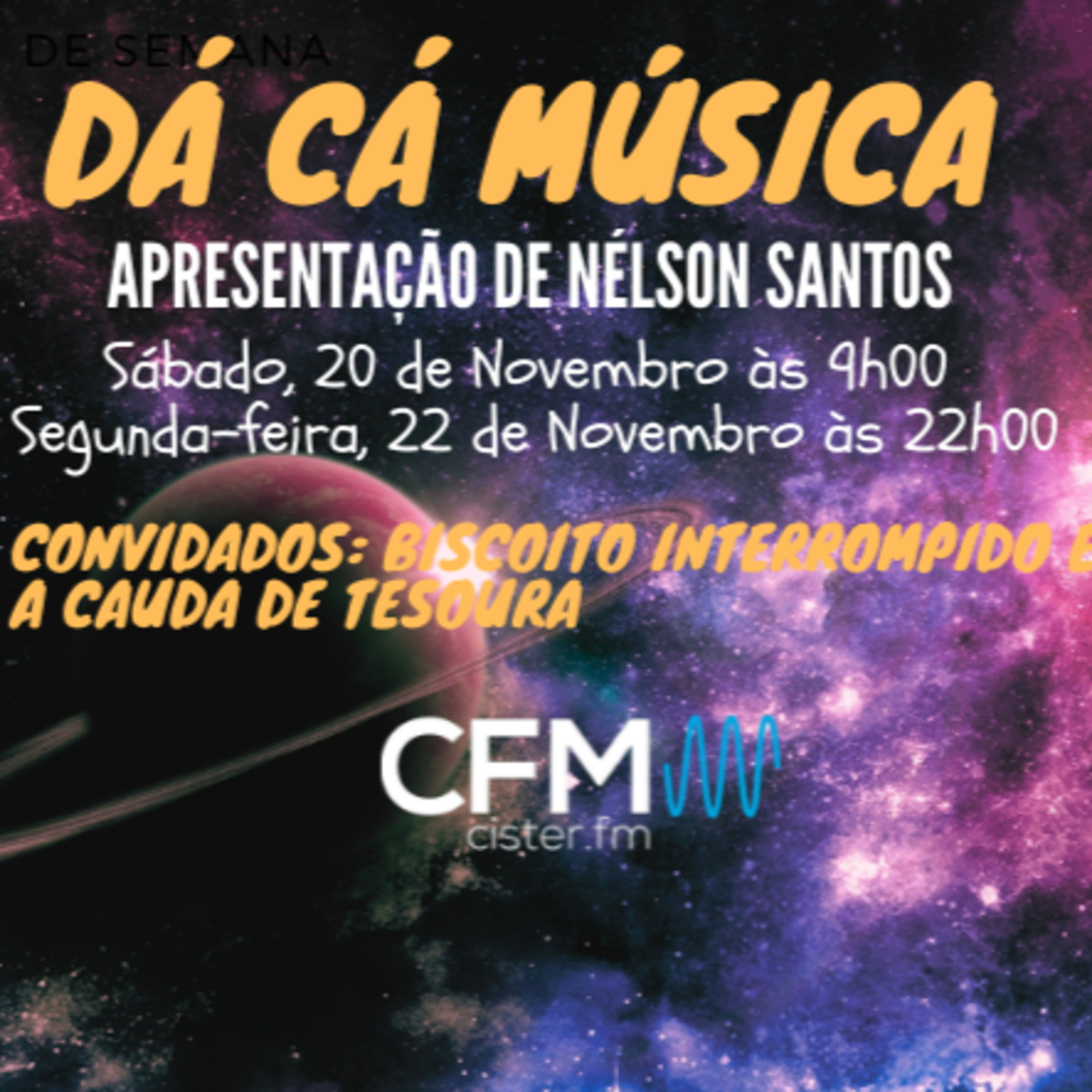 DÁ CÁ MÚSICA - BISCOITO INTERROMPIDO E A CAUDA DA TESOURA episode artwork