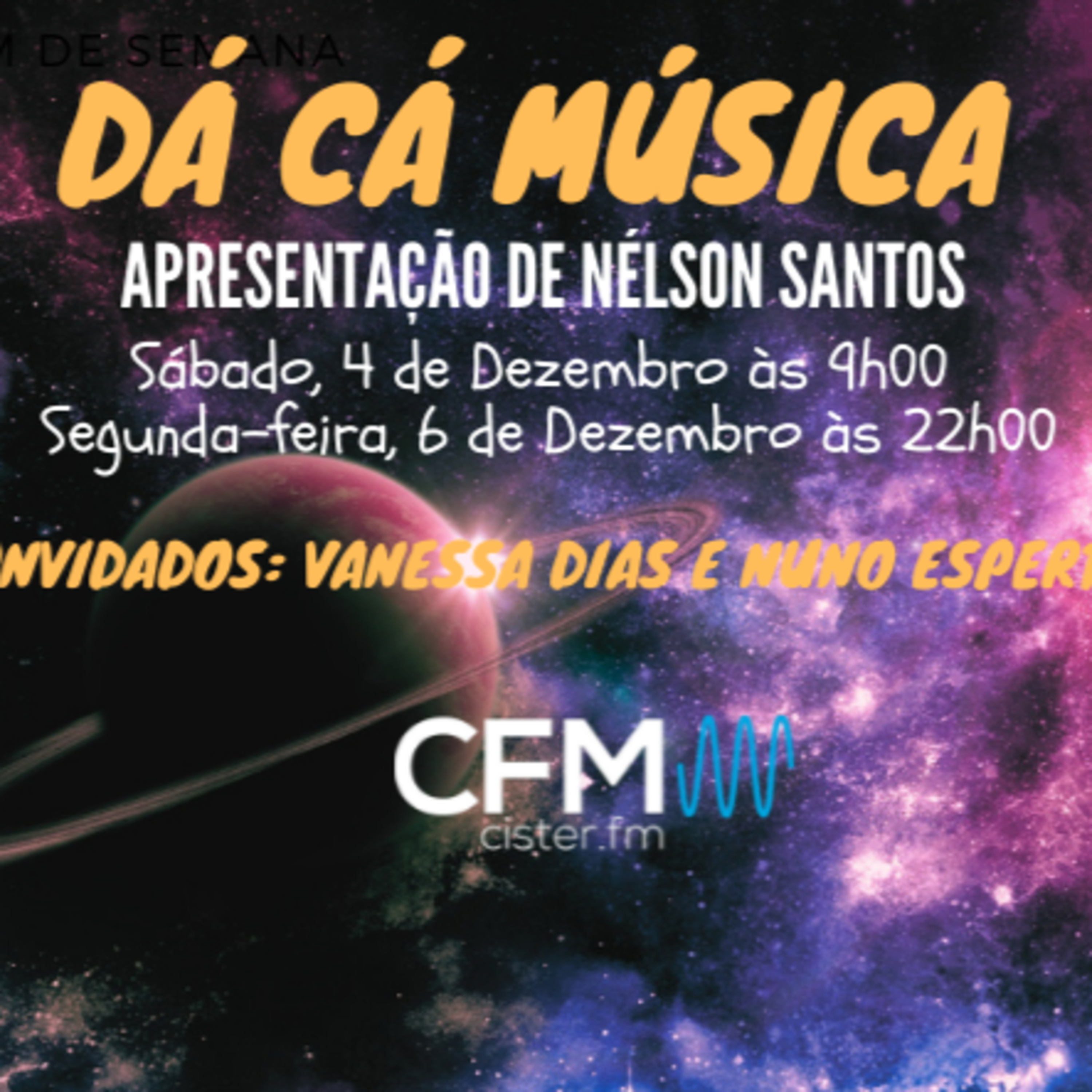 DÁ CÁ MÚSICA - NUNO ESPERTO E VANESSA DIAS episode artwork