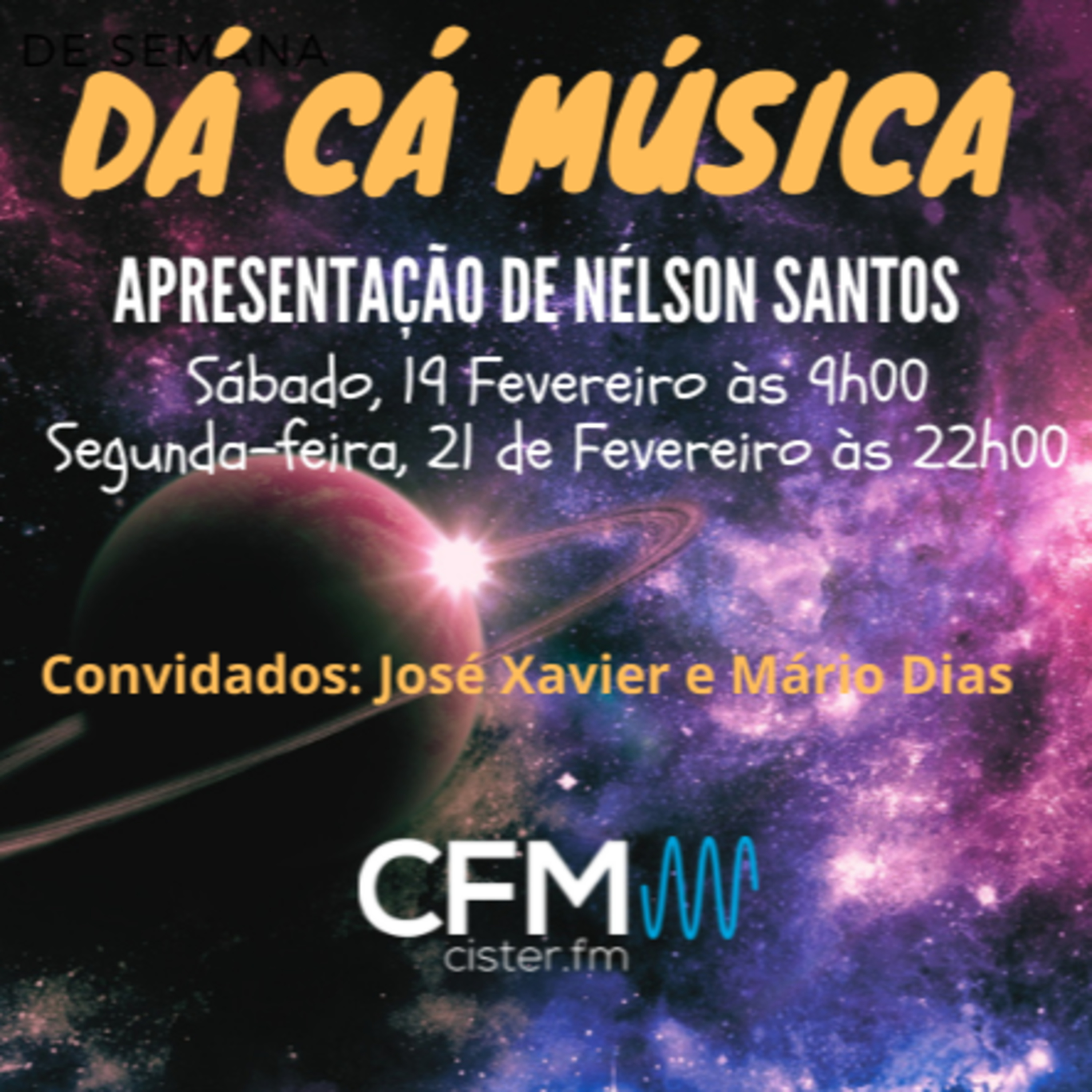 DÁ CÁ MÚSICA - JOSÉ XAVIER E MÁRIO DIAS episode artwork