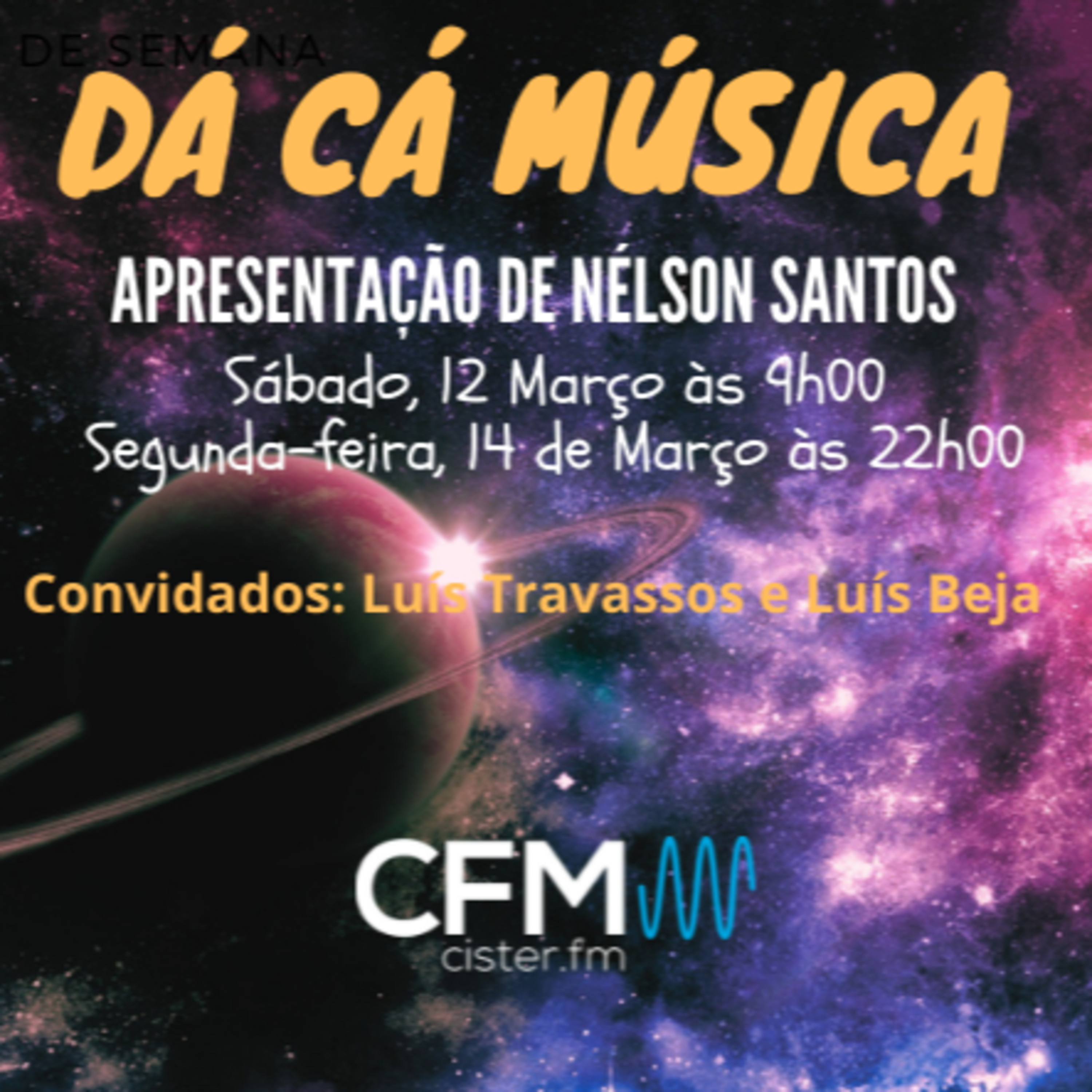 DÁ CÁ MÚSICA - LUÍS BEJA E LUÍS TRAVASSOS episode artwork