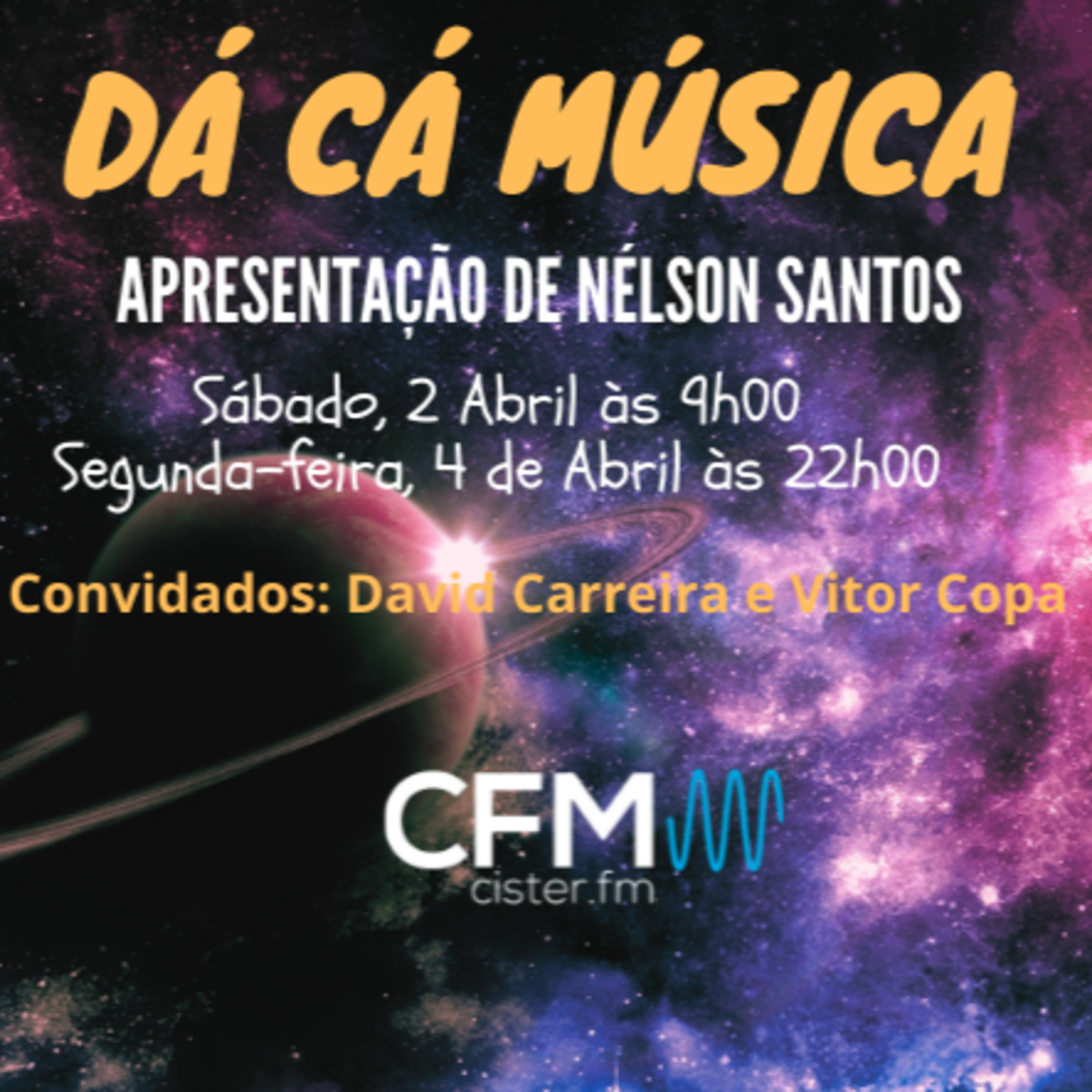 DÁ CÁ MÚSICA - DAVID CARREIRA E VÍTOR COPA episode artwork