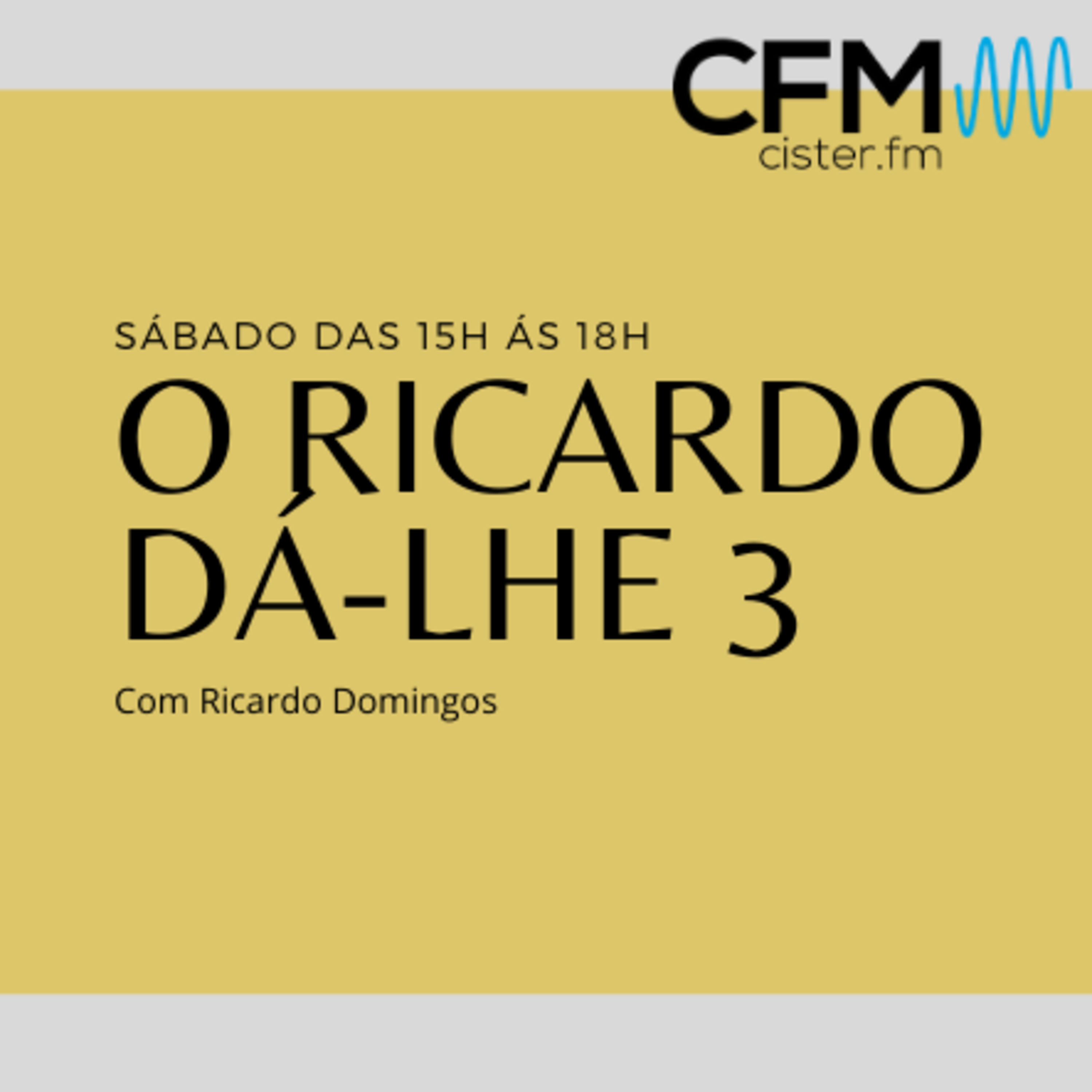 O RICARDO DÁ-LHE 3 - ENTREVISTA A SILVÉRIO AZENHA, SANDRINE COSTA, DAVID SOARES E JOÃO SANTOS episode artwork