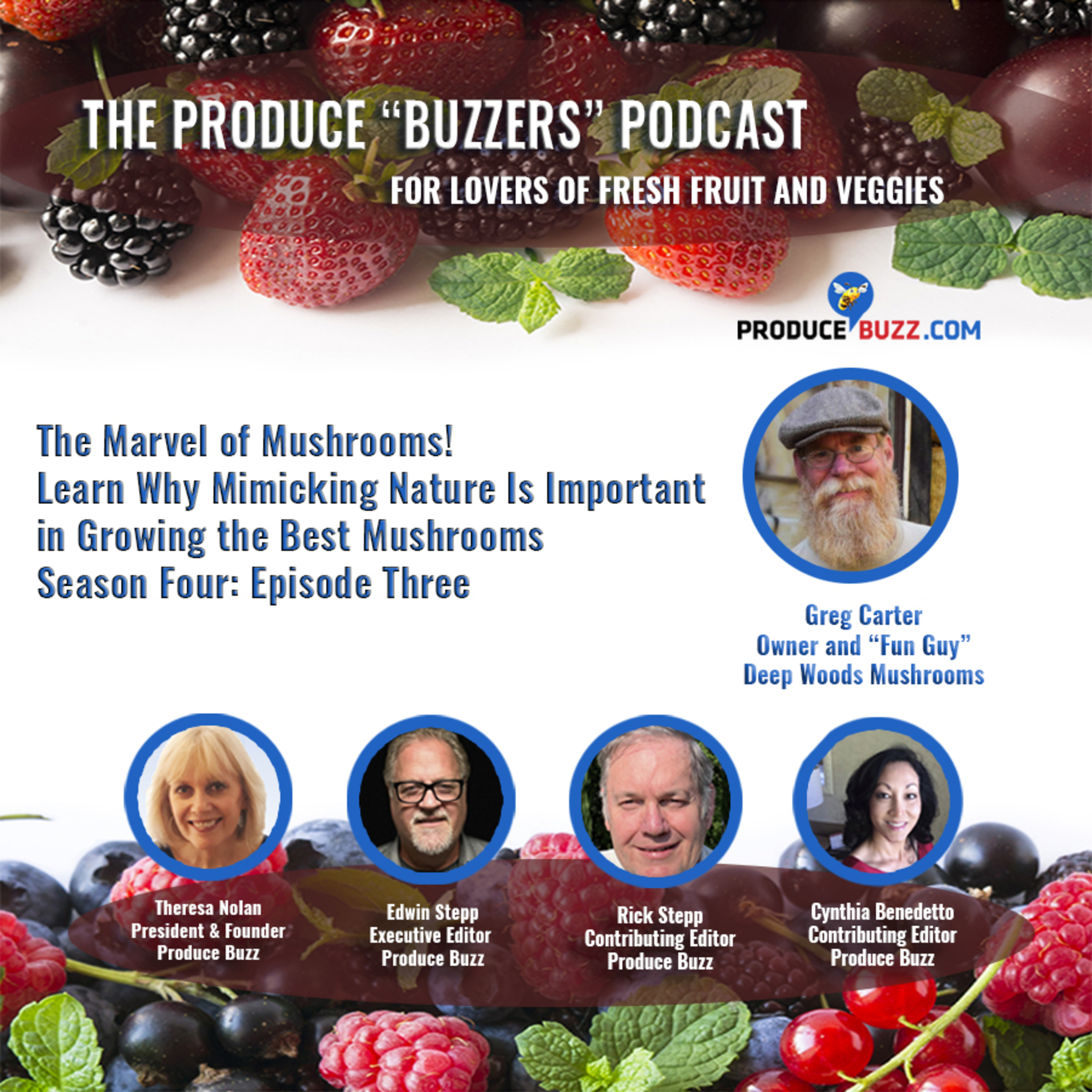 Produce Buzzers - A Podcast for Lovers of Fresh Fruits and Veggies