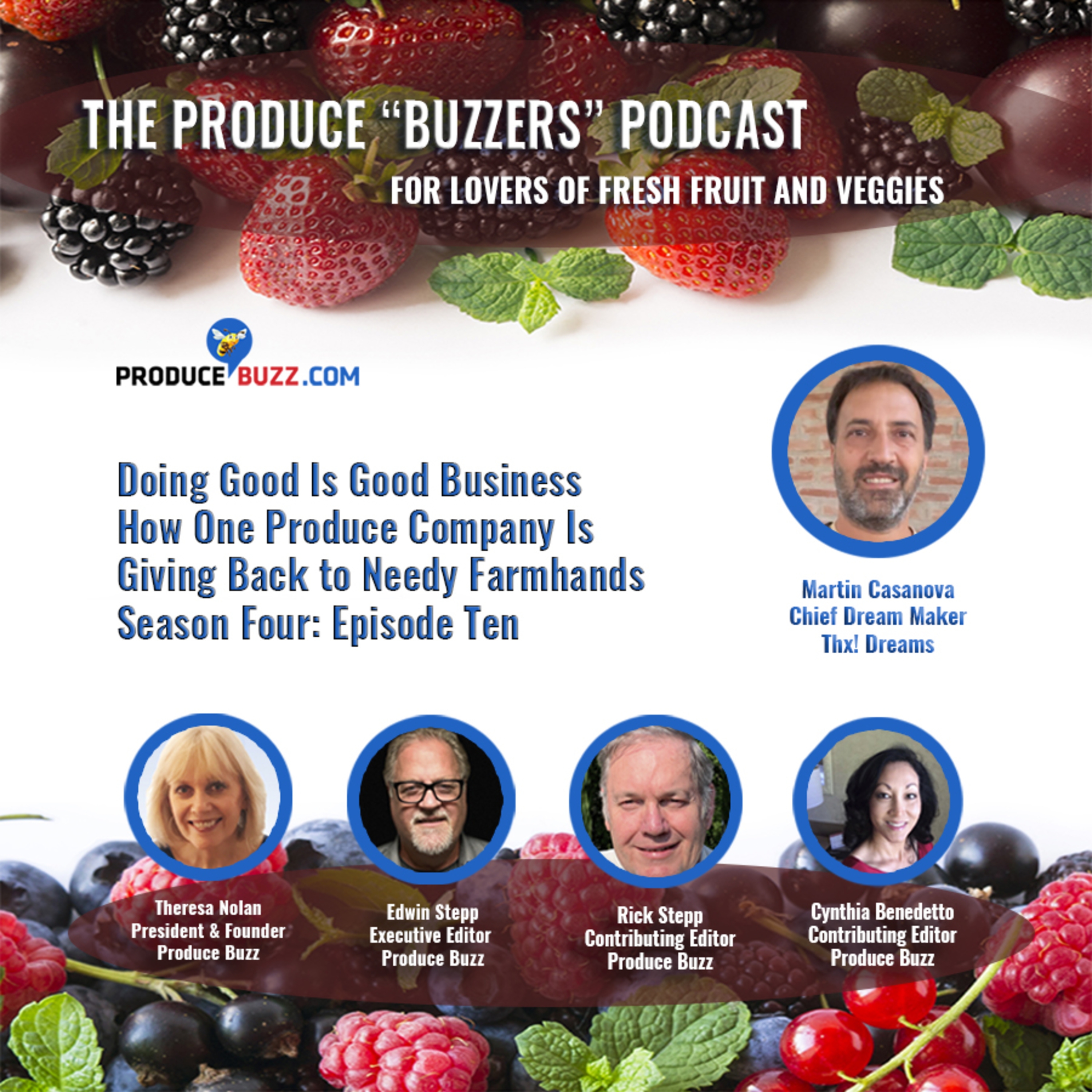 Produce Buzzers - A Podcast for Lovers of Fresh Fruits and Veggies