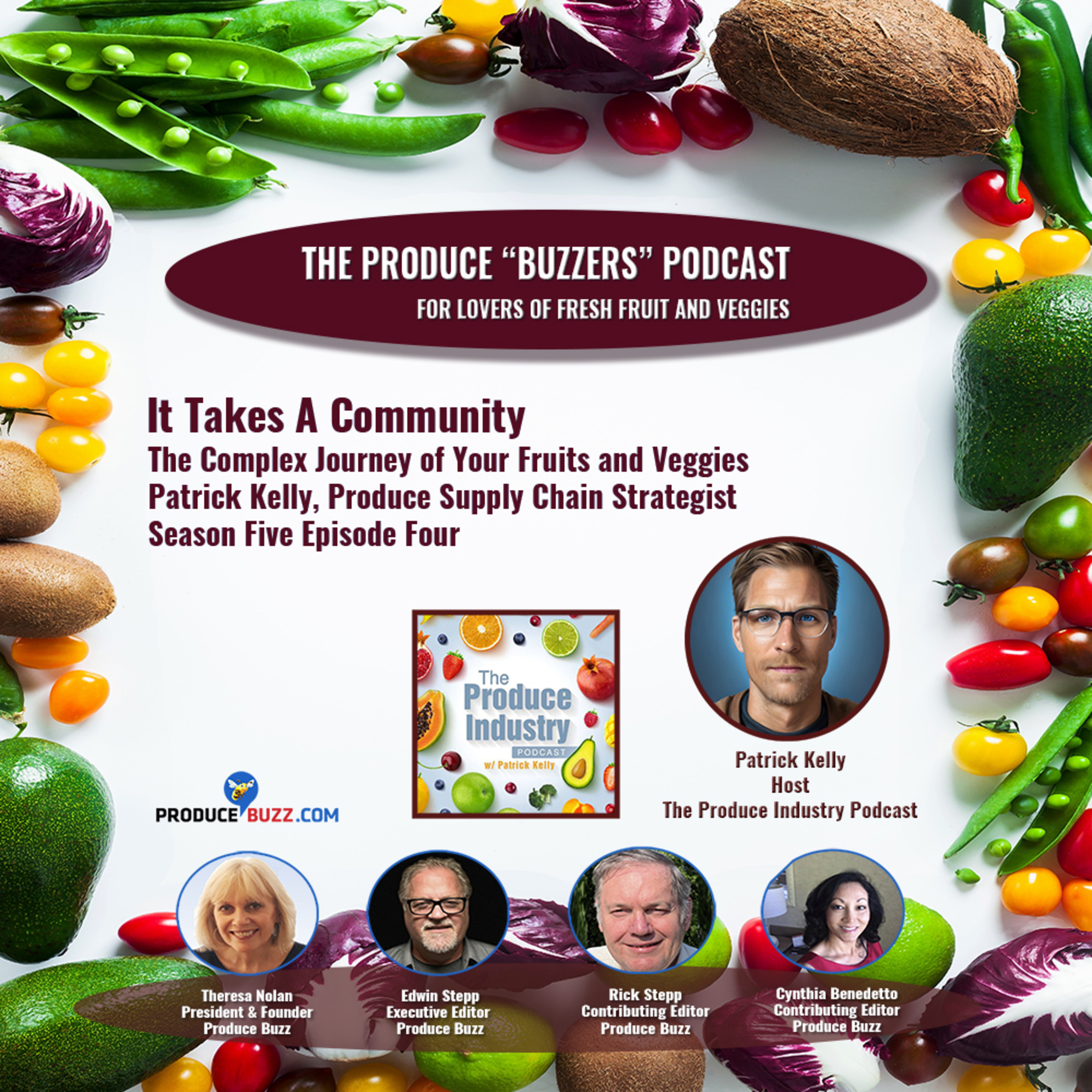 Produce Buzzers - A Podcast for Lovers of Fresh Fruits and Veggies