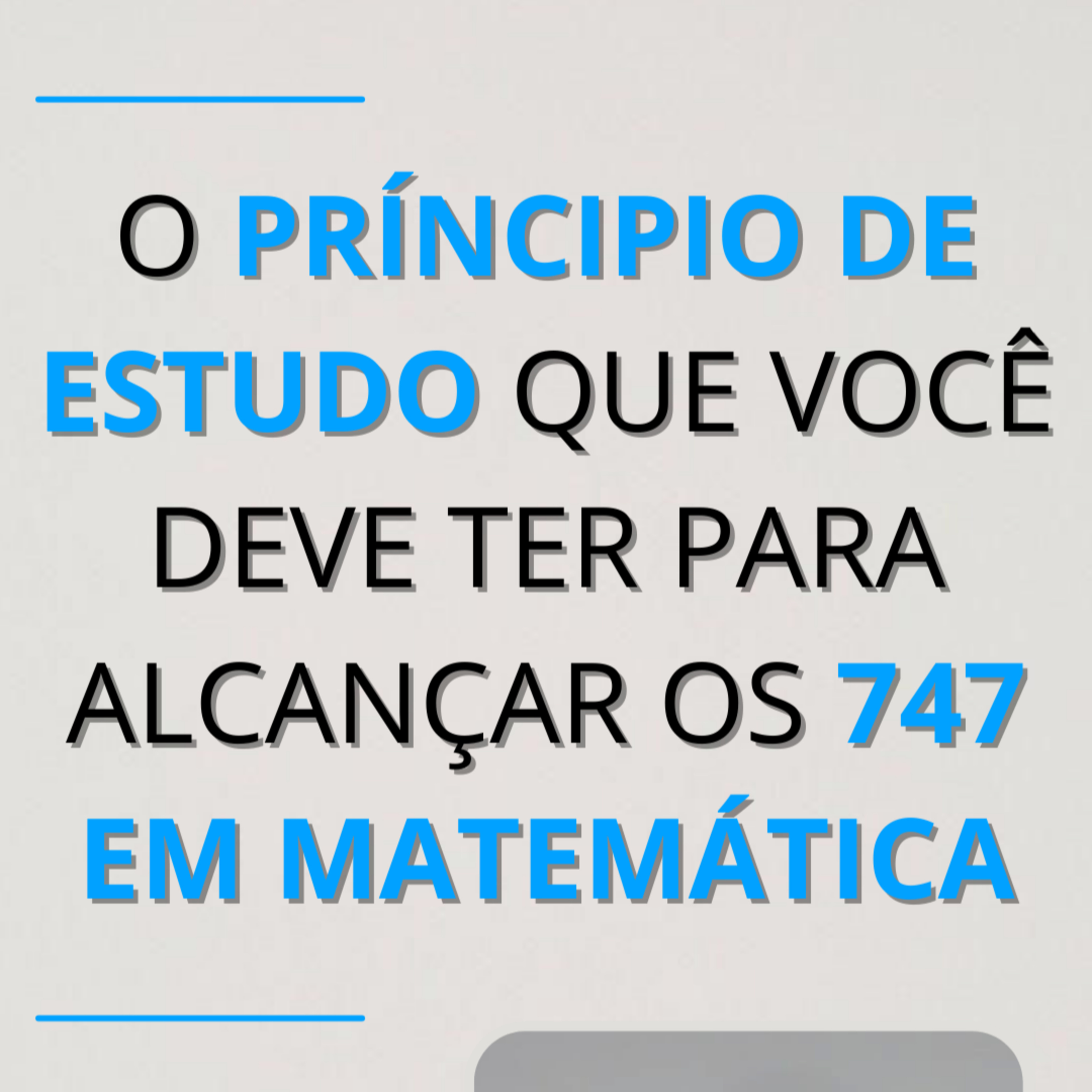 Sacadas de Matemática para os 847 pontos no Enem