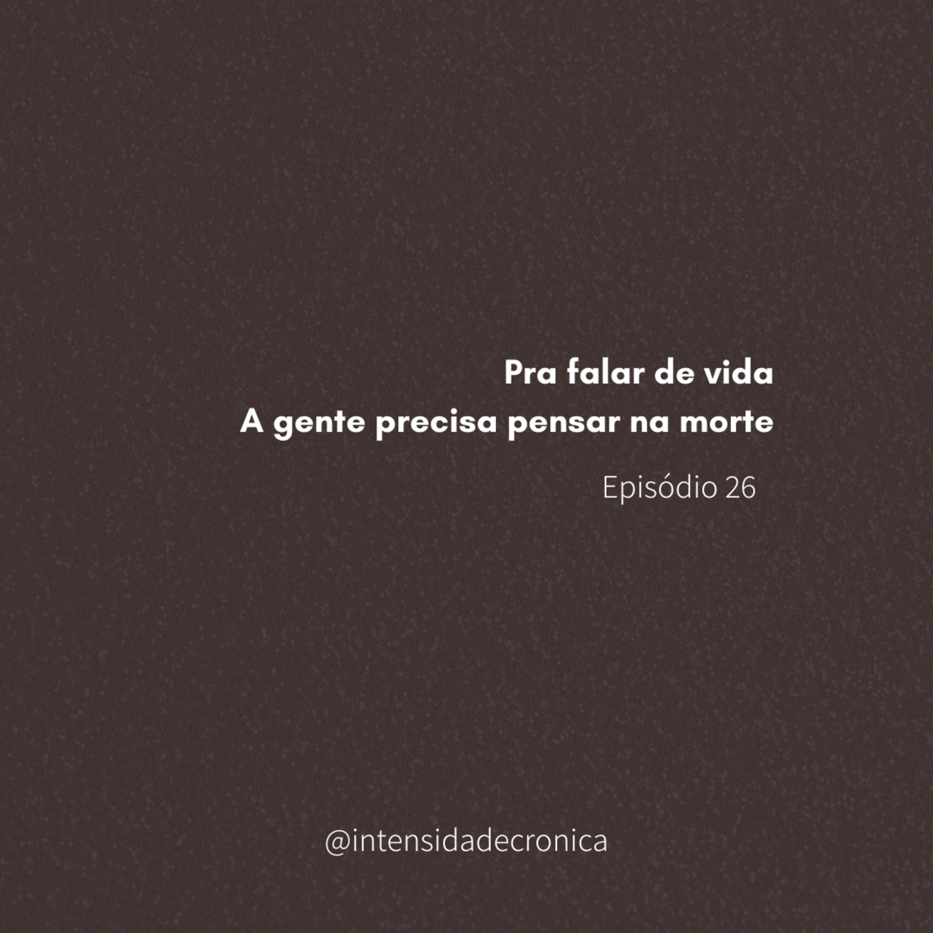 Intensidade Crônica
