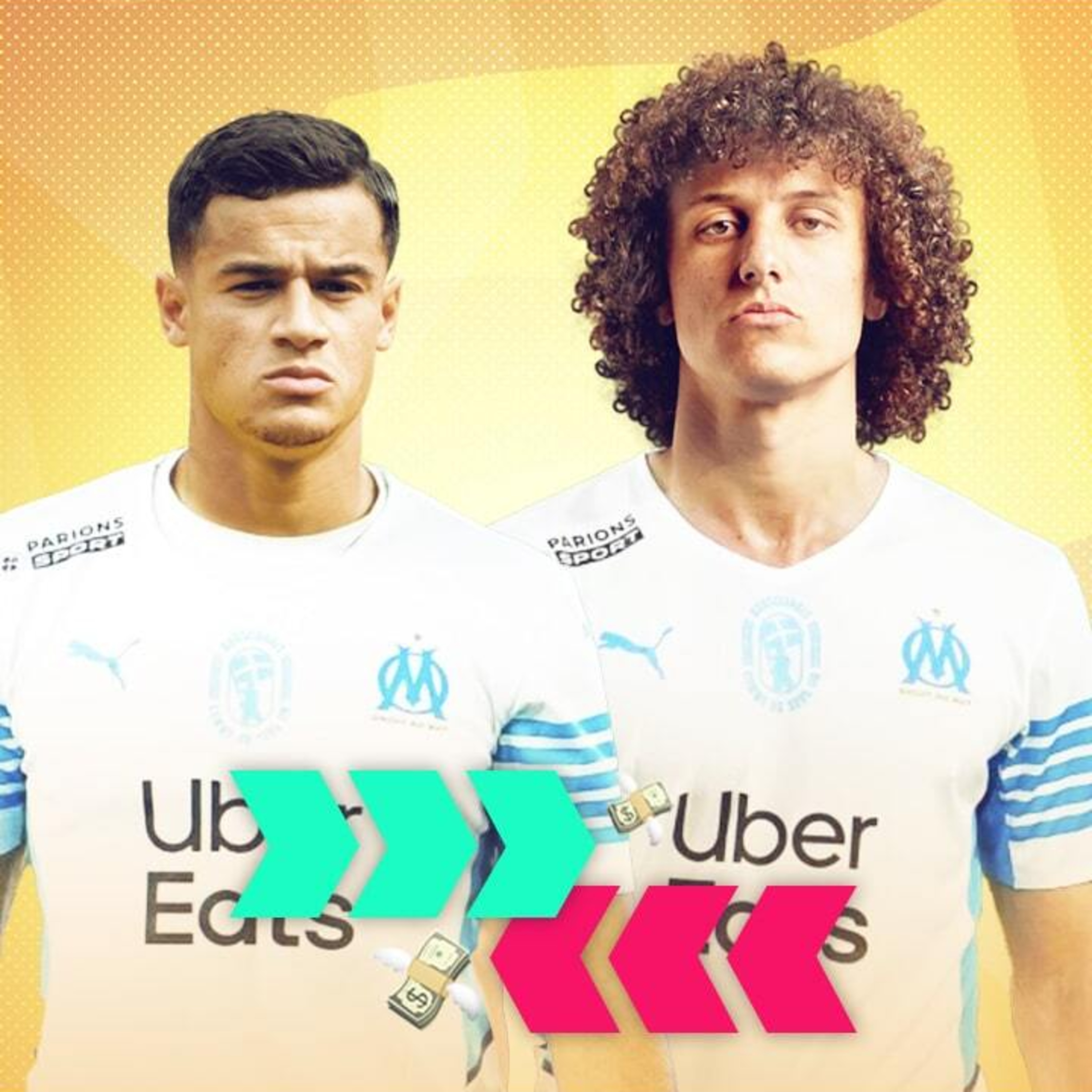 OM : les improbables rumeurs Coutinho et David Luiz | Le Point Mercato