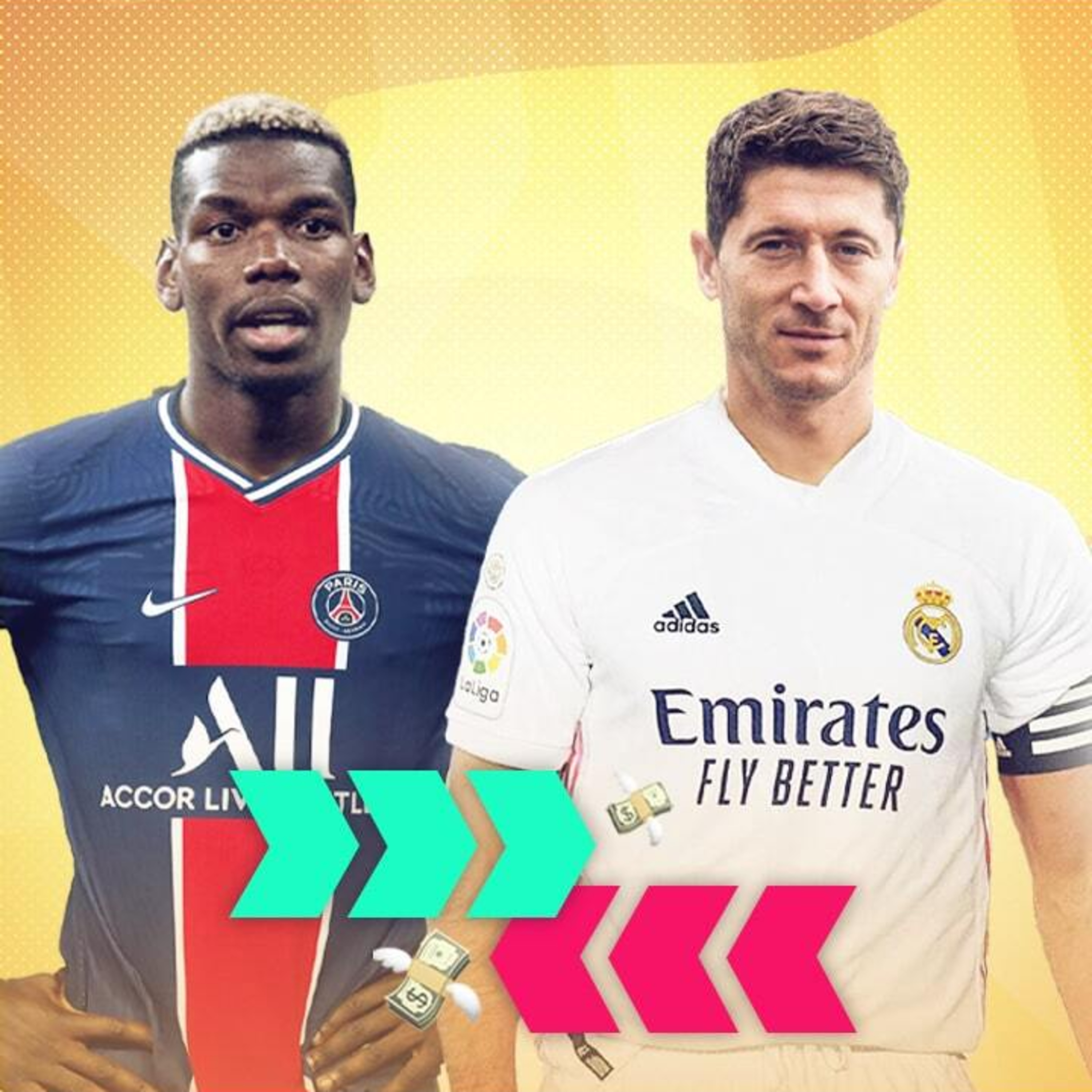 Le PSG veut Pogba, le Real sur Lewandowski, Coman vers la Premier League | Le Point Mercato