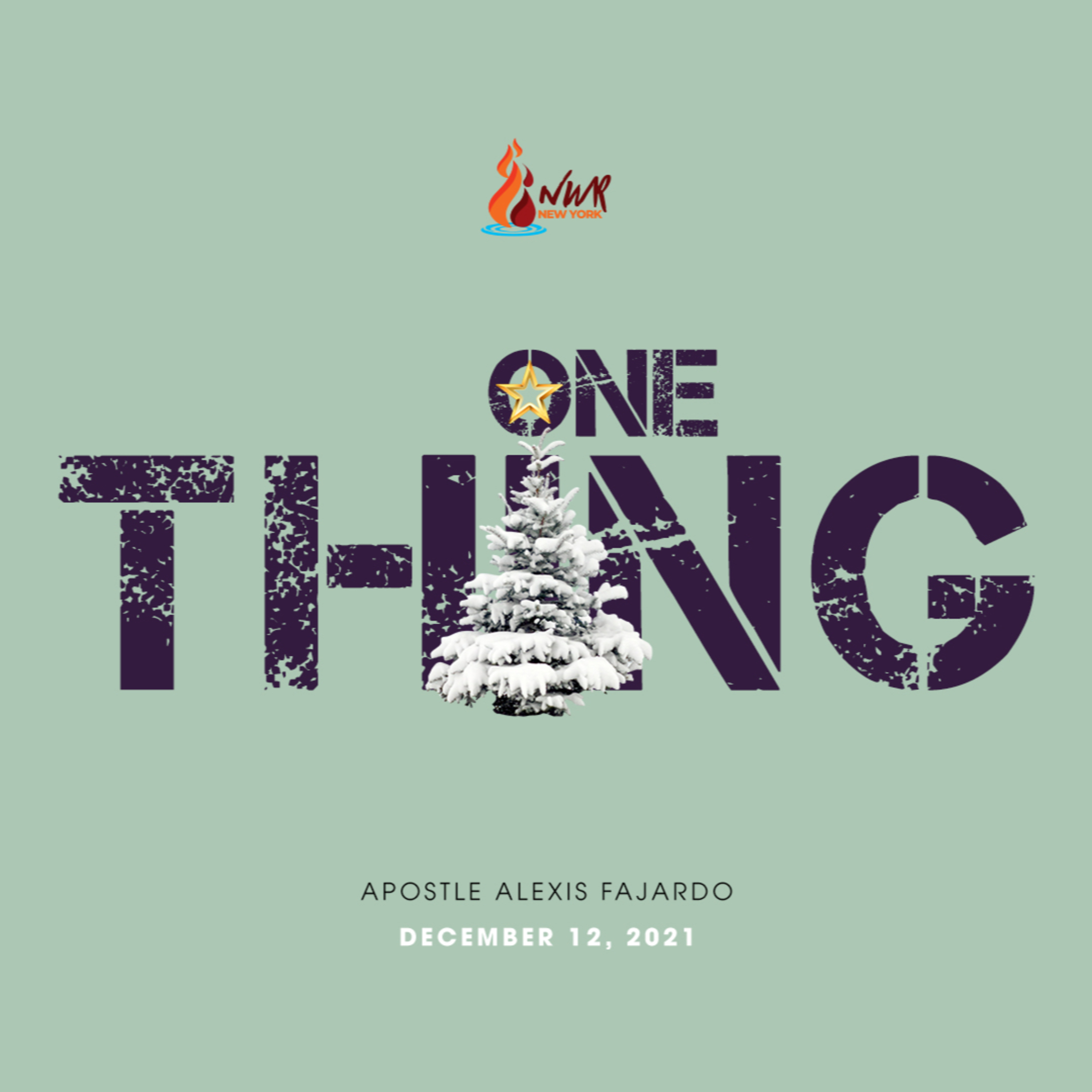 One Thing episode artwork