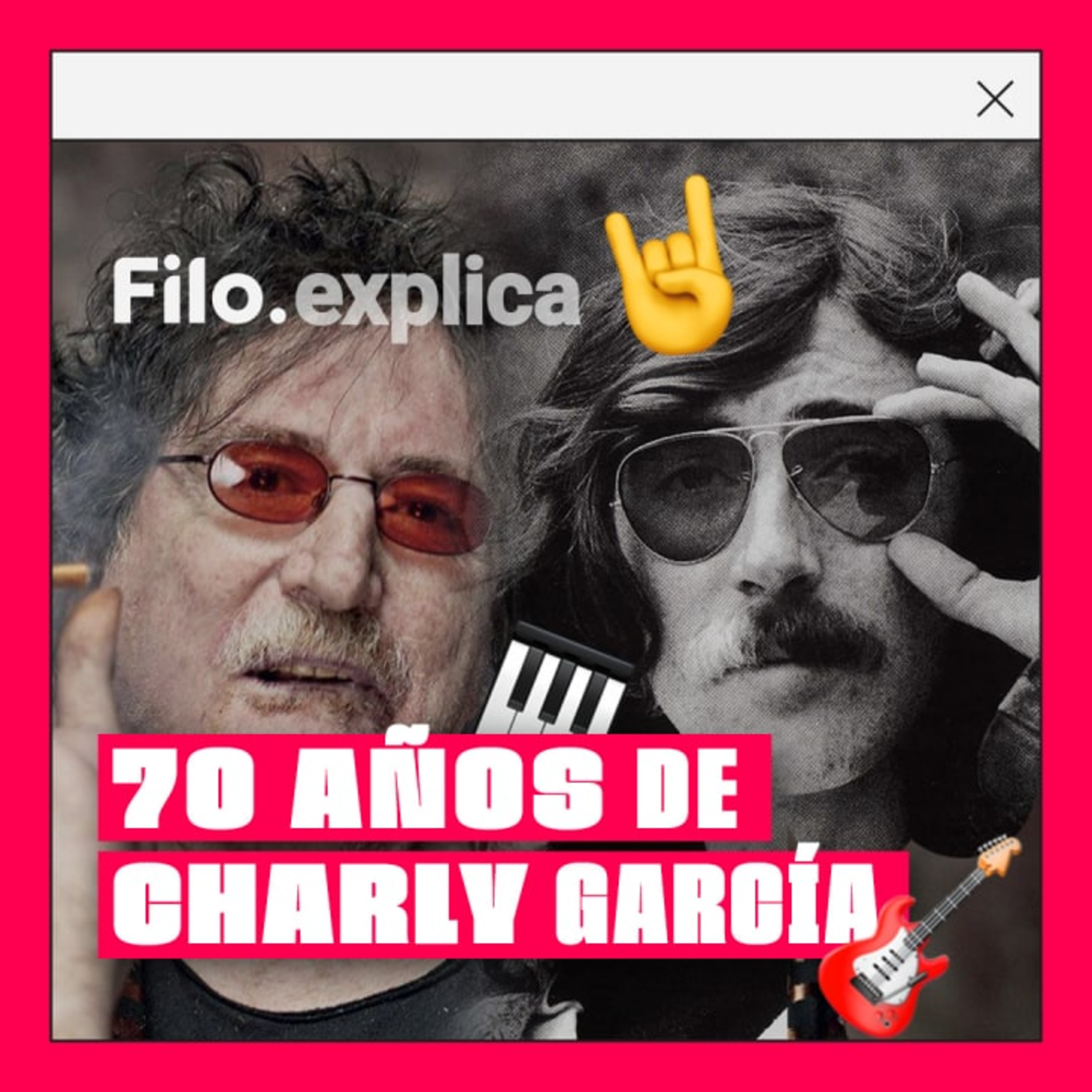 Charly García: 70 años de éxito, genialidad y escándalos. ¿Cuáles son los grandes hitos de su vida? episode artwork