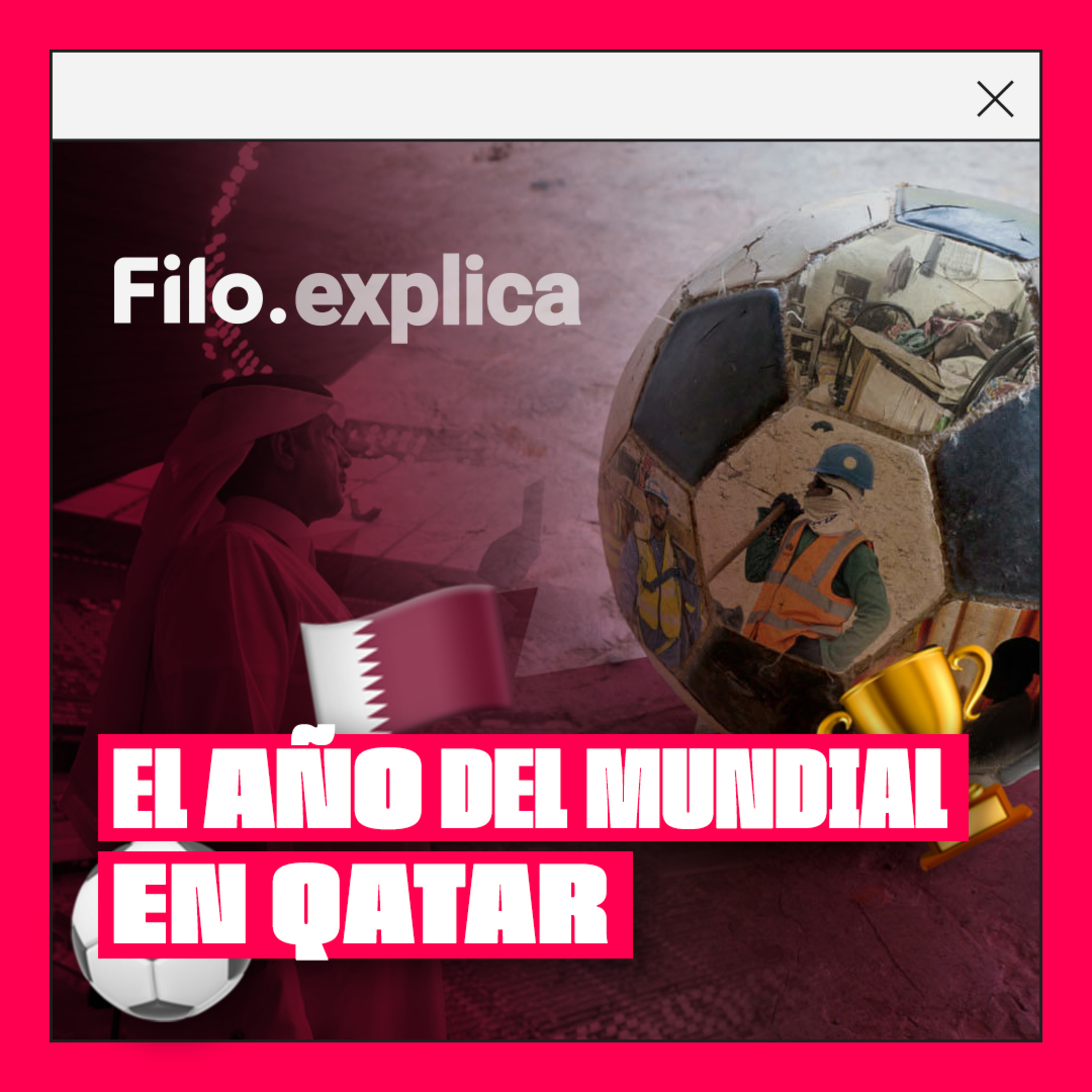 Ilusión y polémica alrededor del mundial en Qatar 2022  episode artwork