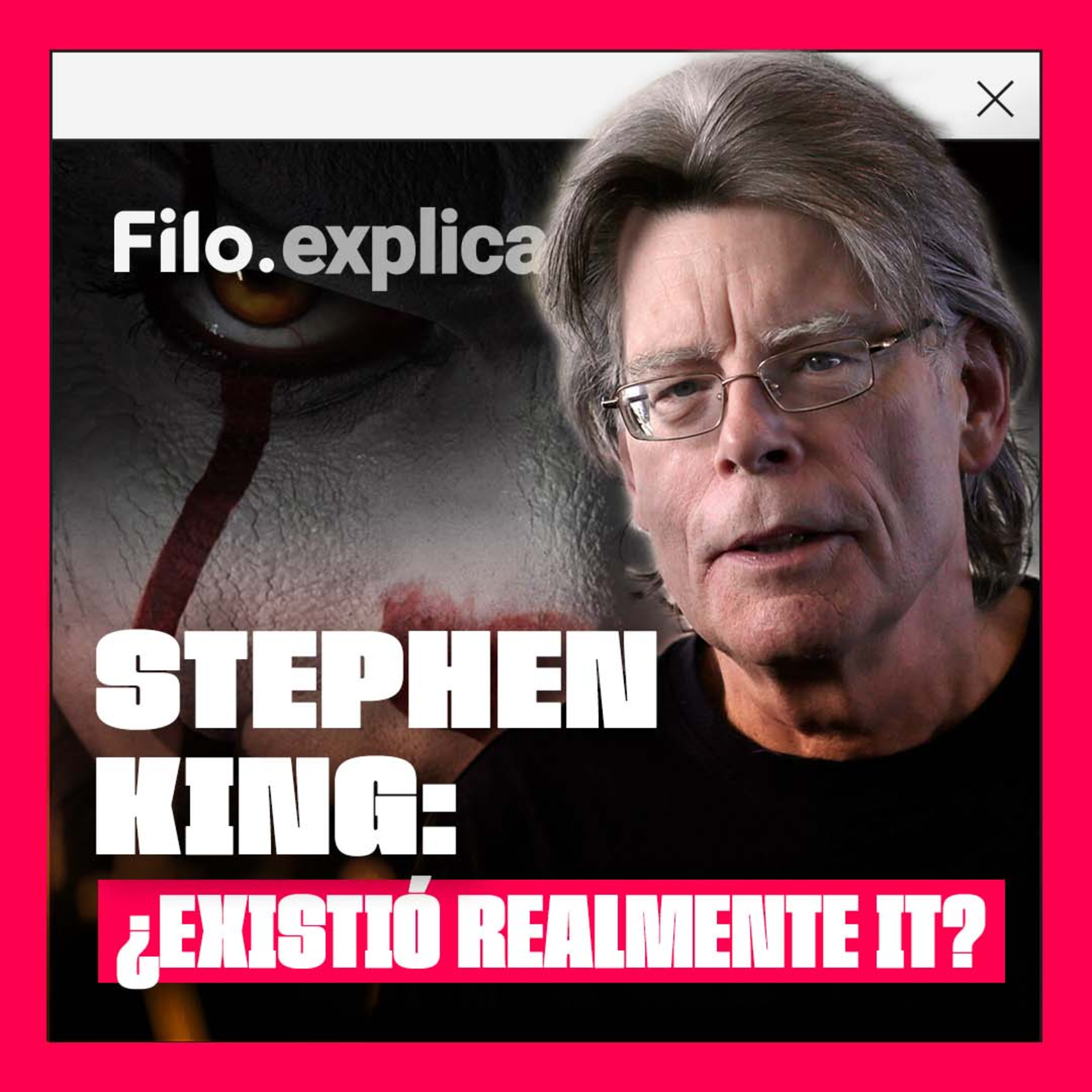El MISTERIO detrás de los RELATOS de STEPHEN KING: ¿Es real la historia de "MISERY" y existió "IT? | Filo.Explica episode artwork