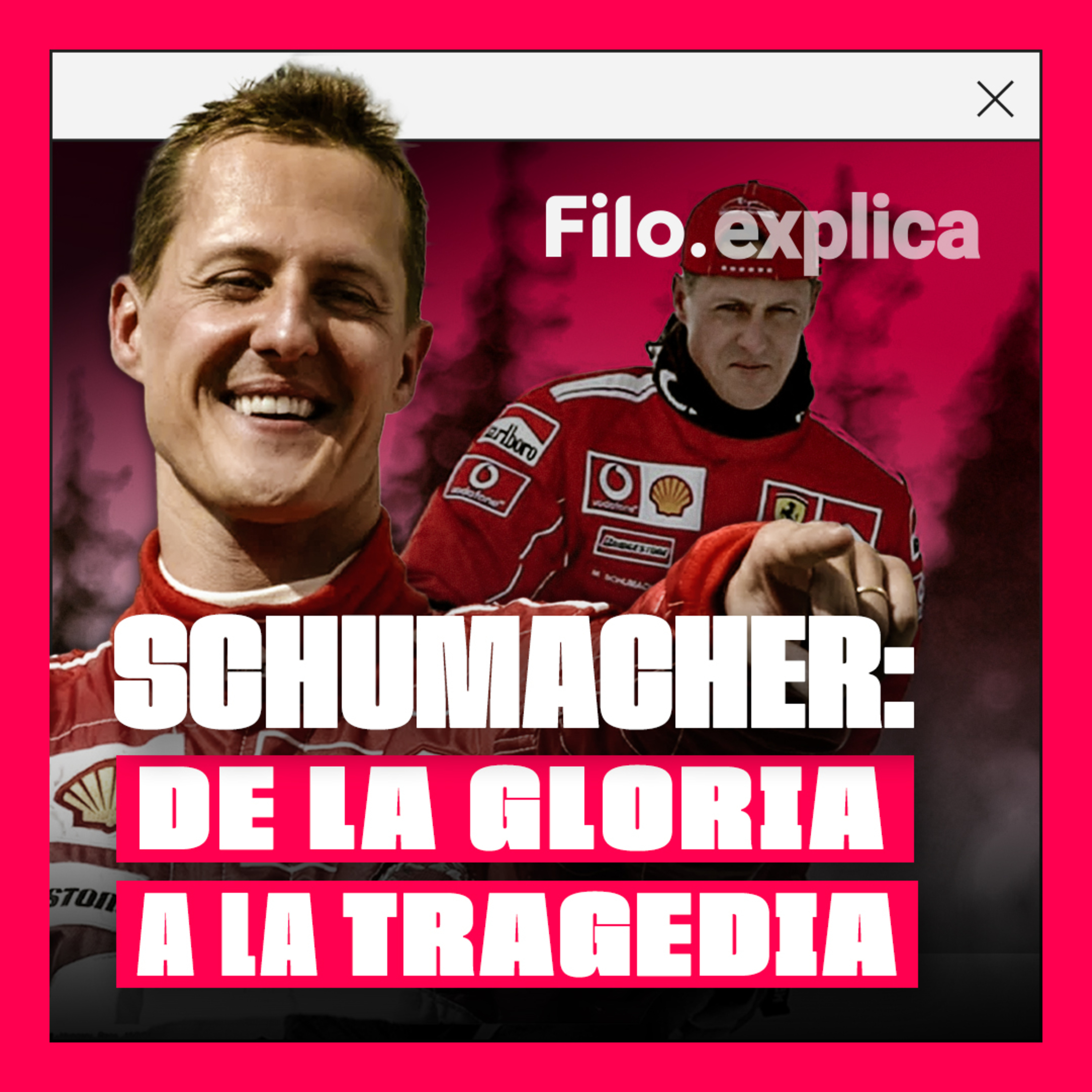 SCHUMACHER: ¿Qué se sabe sobre la vida de la gran leyenda de FERRARI en la FÓRMULA 1? | Filo.explica episode artwork