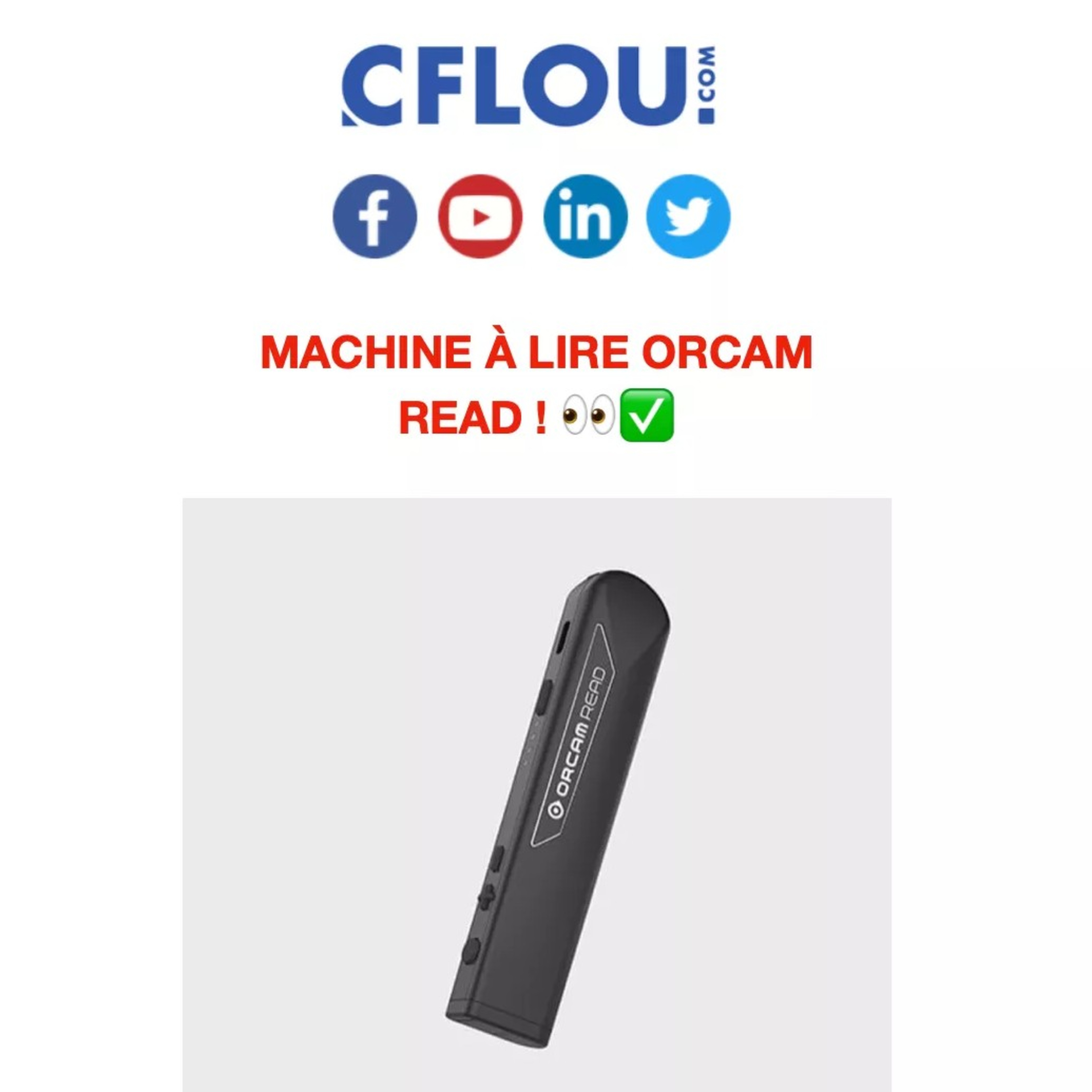CFLOU.COM - Le Meilleur Pour Malvoyants & Aveugles.