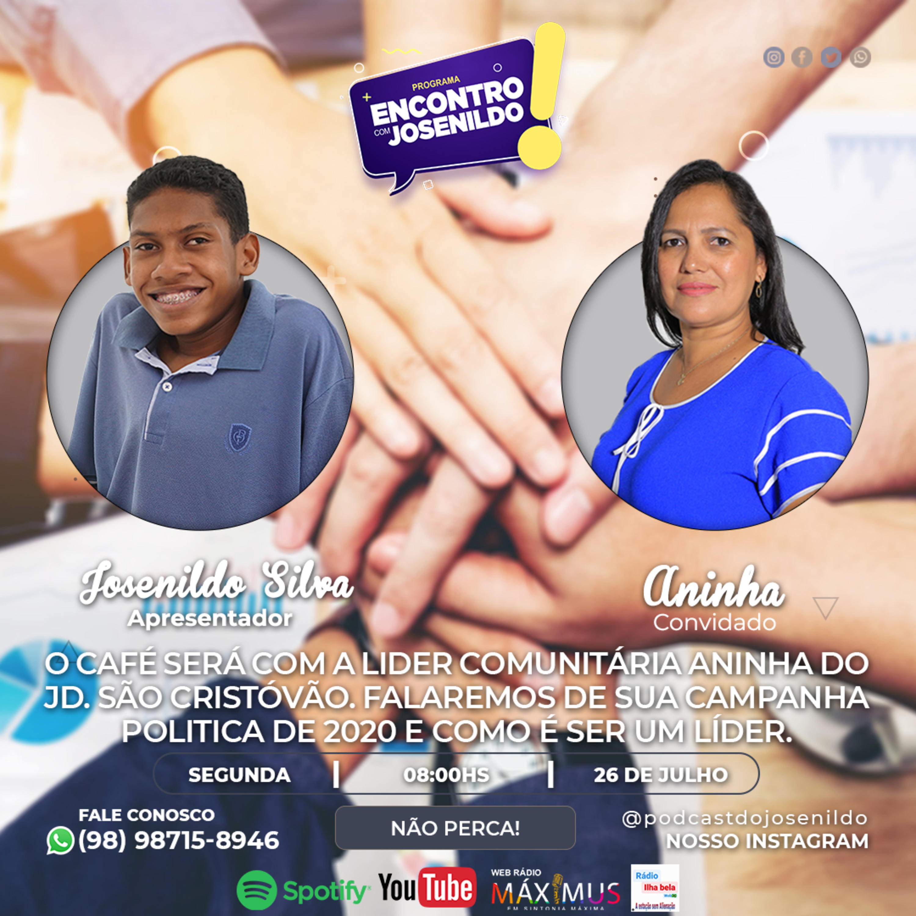 ENCONTRO COM JOSENILDO