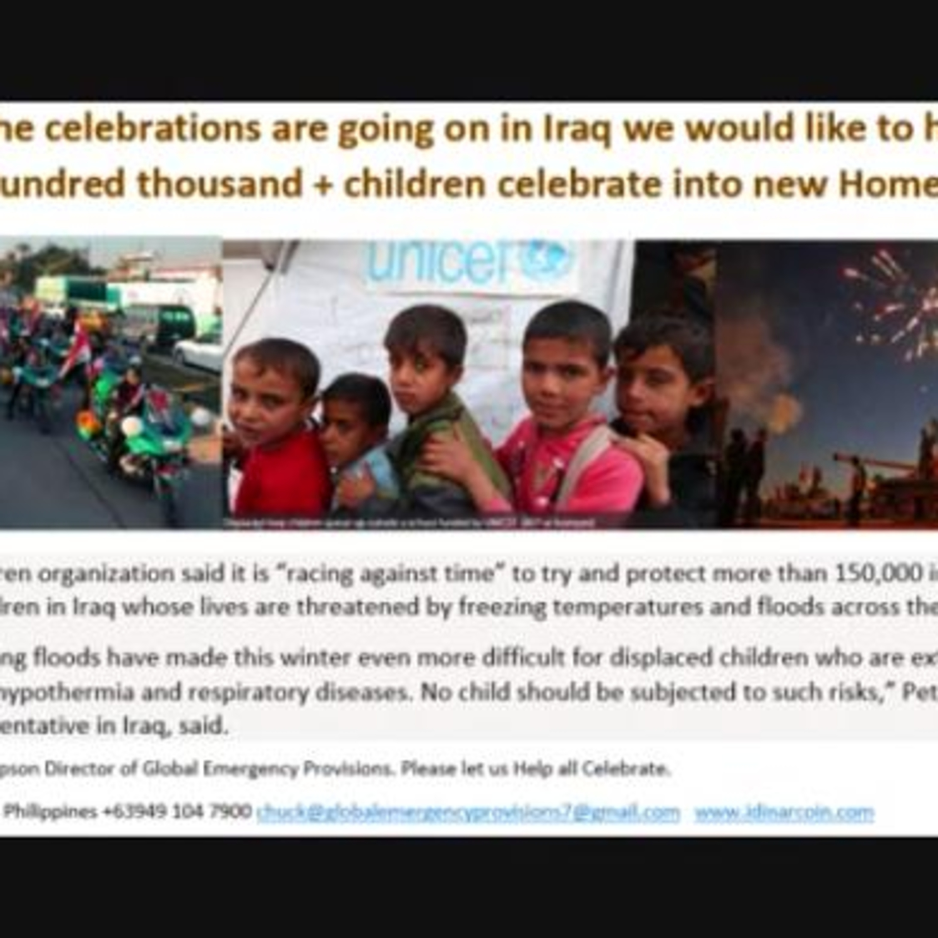 IDinarcoin.com Help Us Invest in Iraq