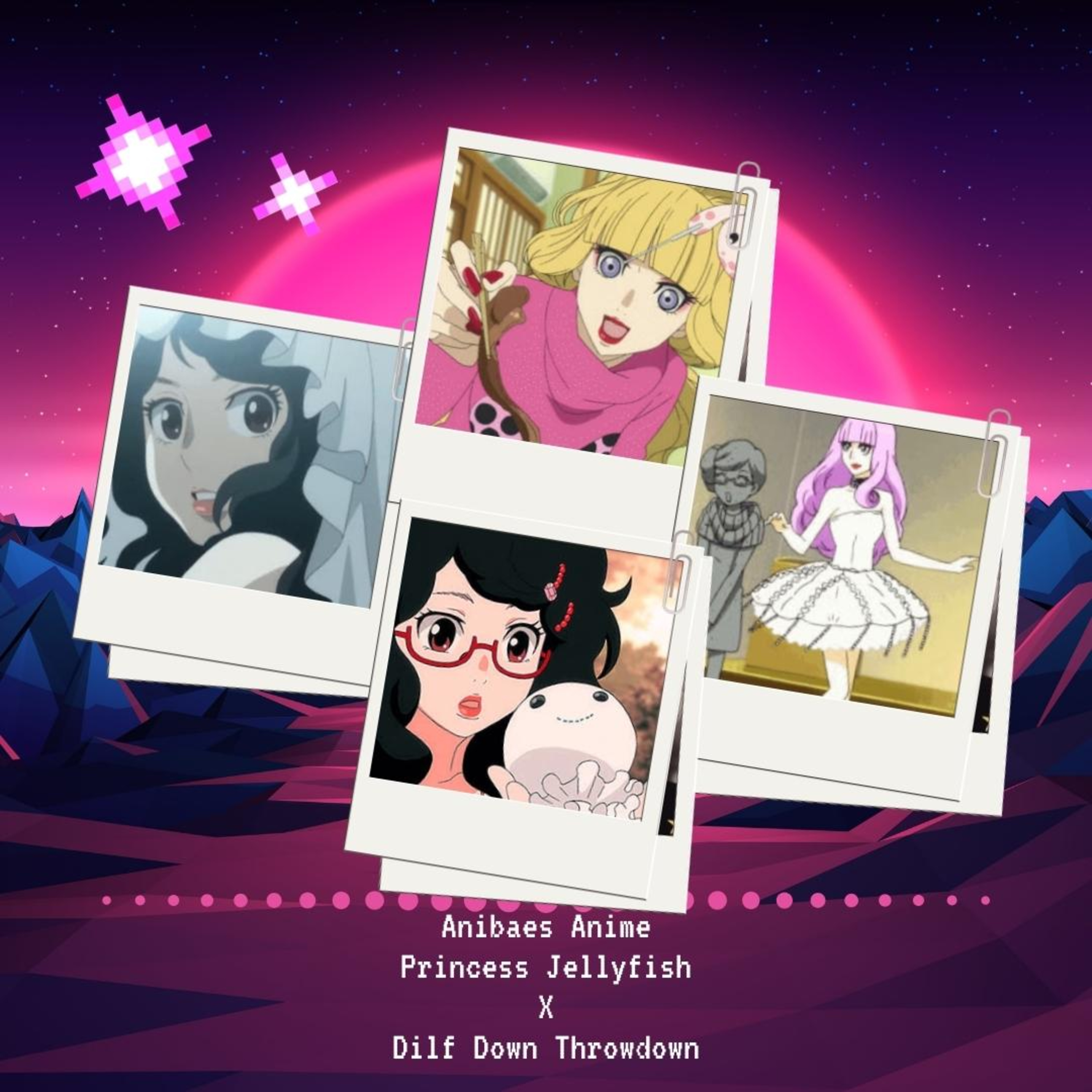 Princess Jellyfish x Dilfdown Showdown episode artwork