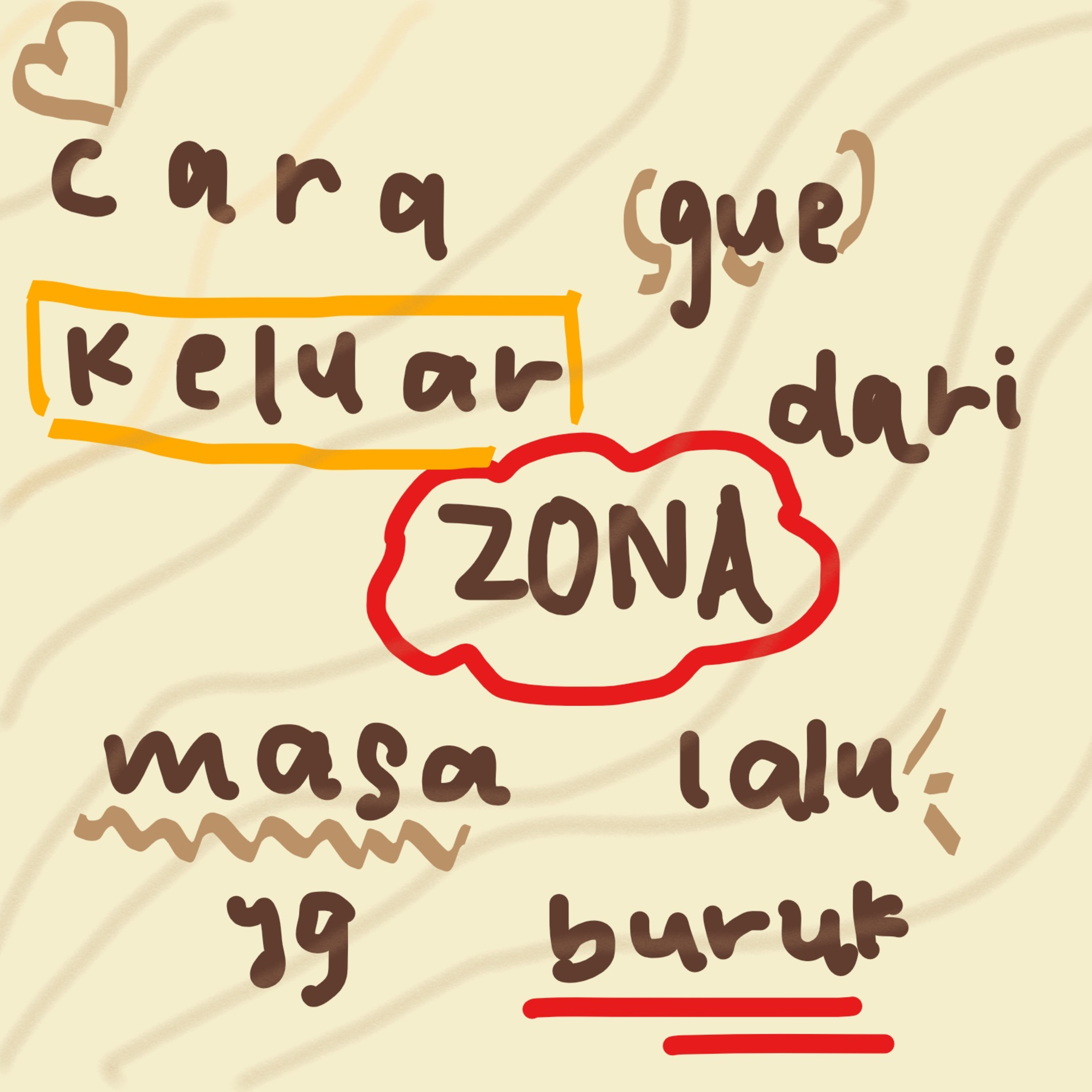 cara gue keluar dari zona masa lalu yang buruk