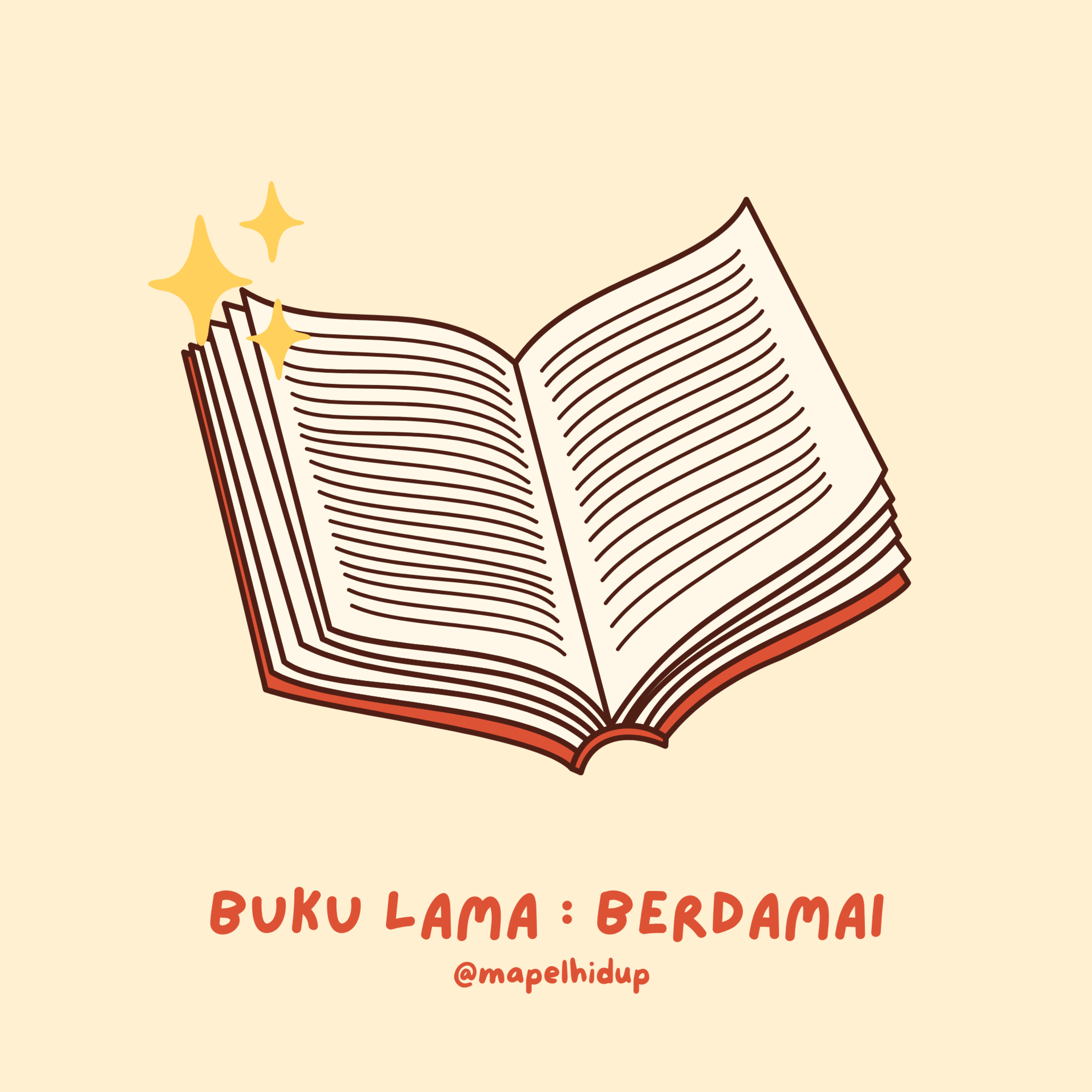 buku lama : berdamai episode artwork