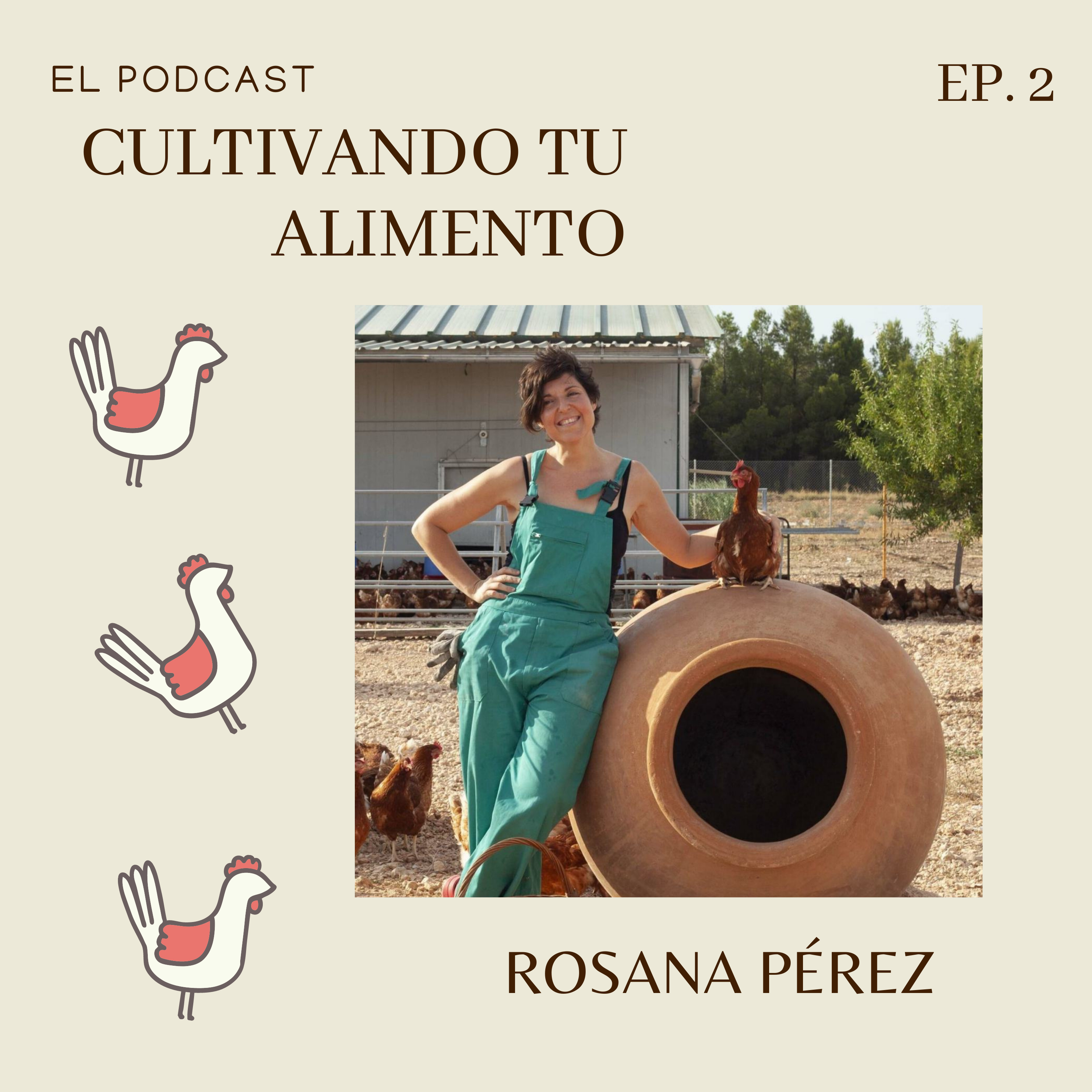 Rosana Pérez, de "La granja de la abuela Pilar"