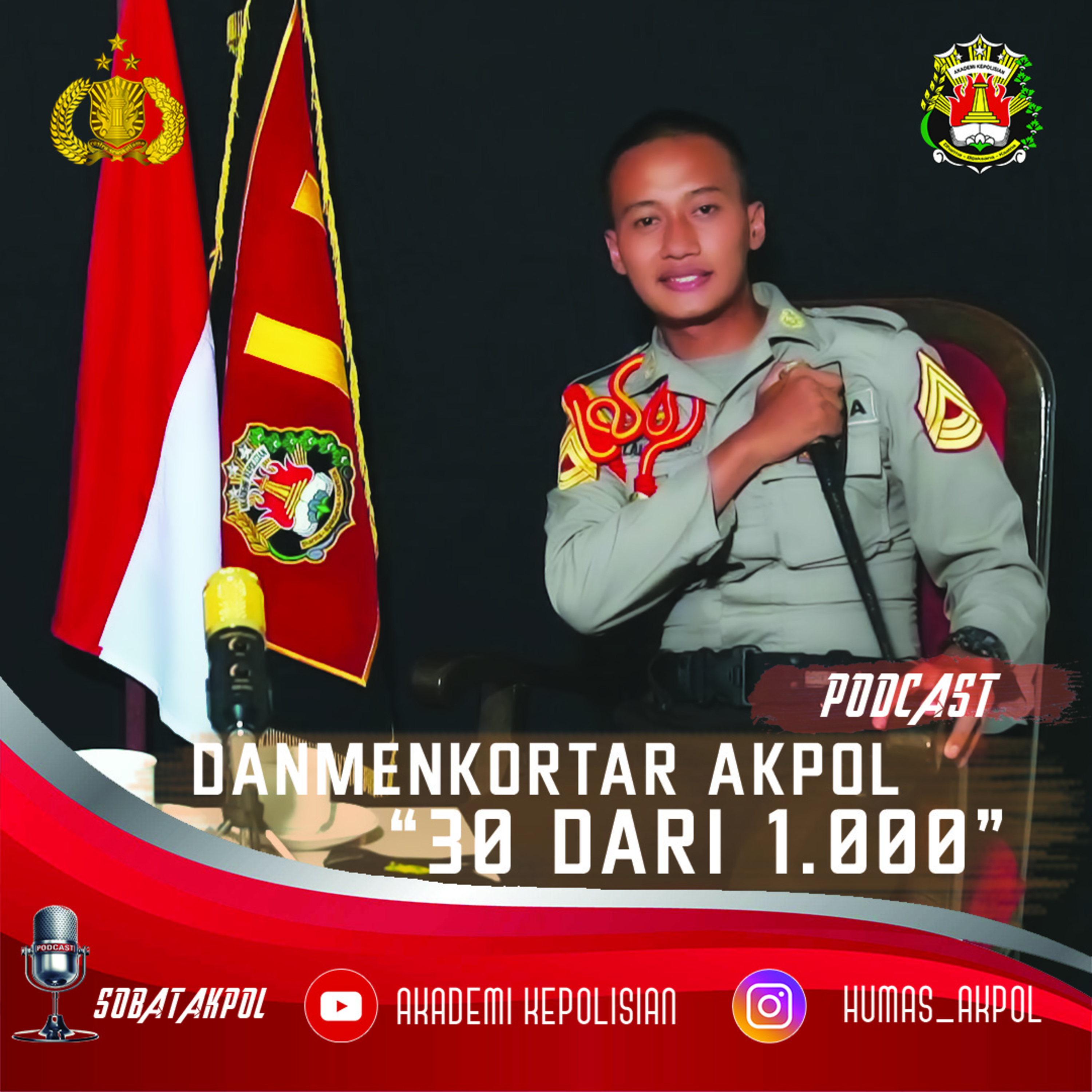 SOBAT AKPOL EPS #1 DANMENKORTAR AKPOL DARI BLITAR “30 DARI 1.000 ORANG” episode artwork
