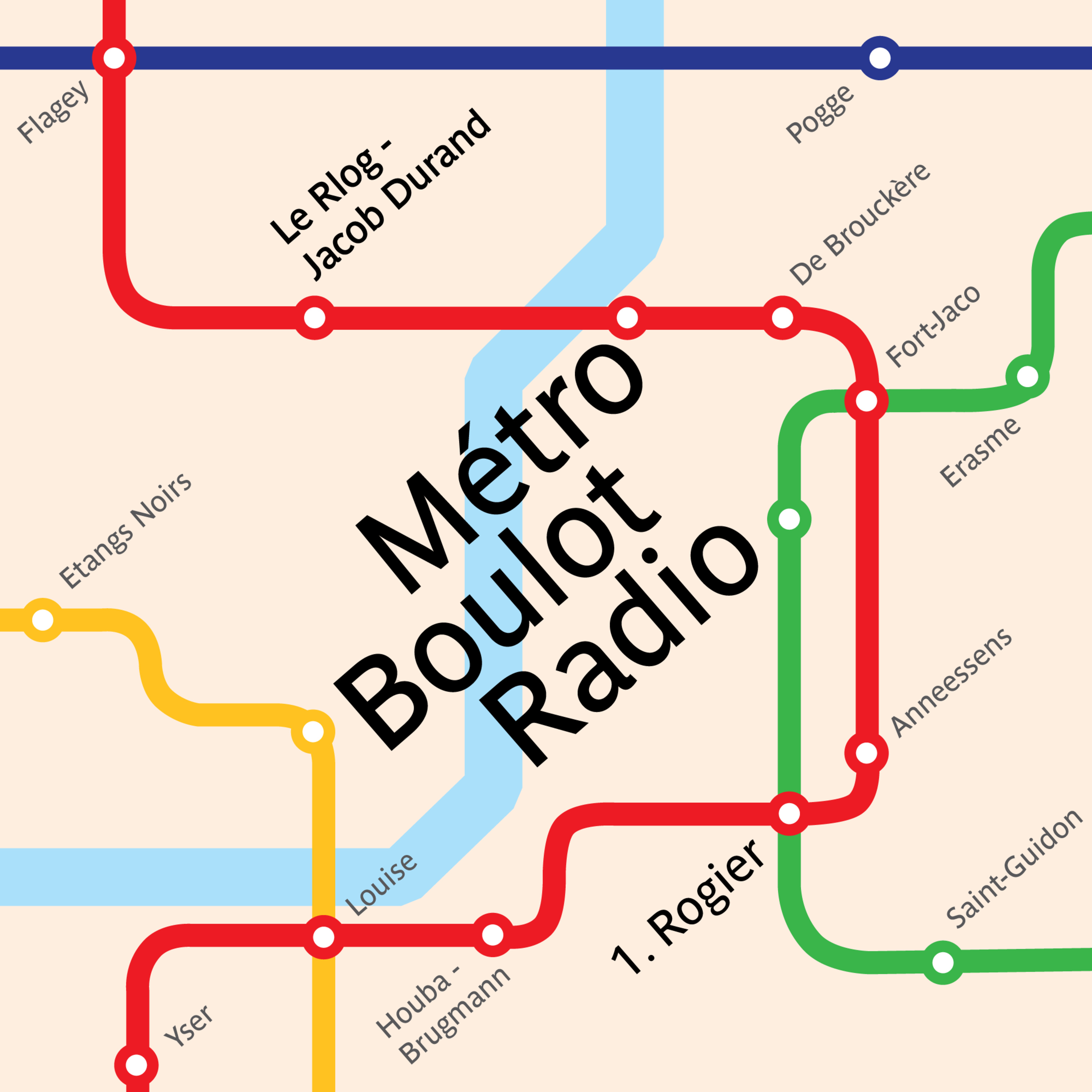 Métro, Boulot, Radio #1 : Rogier