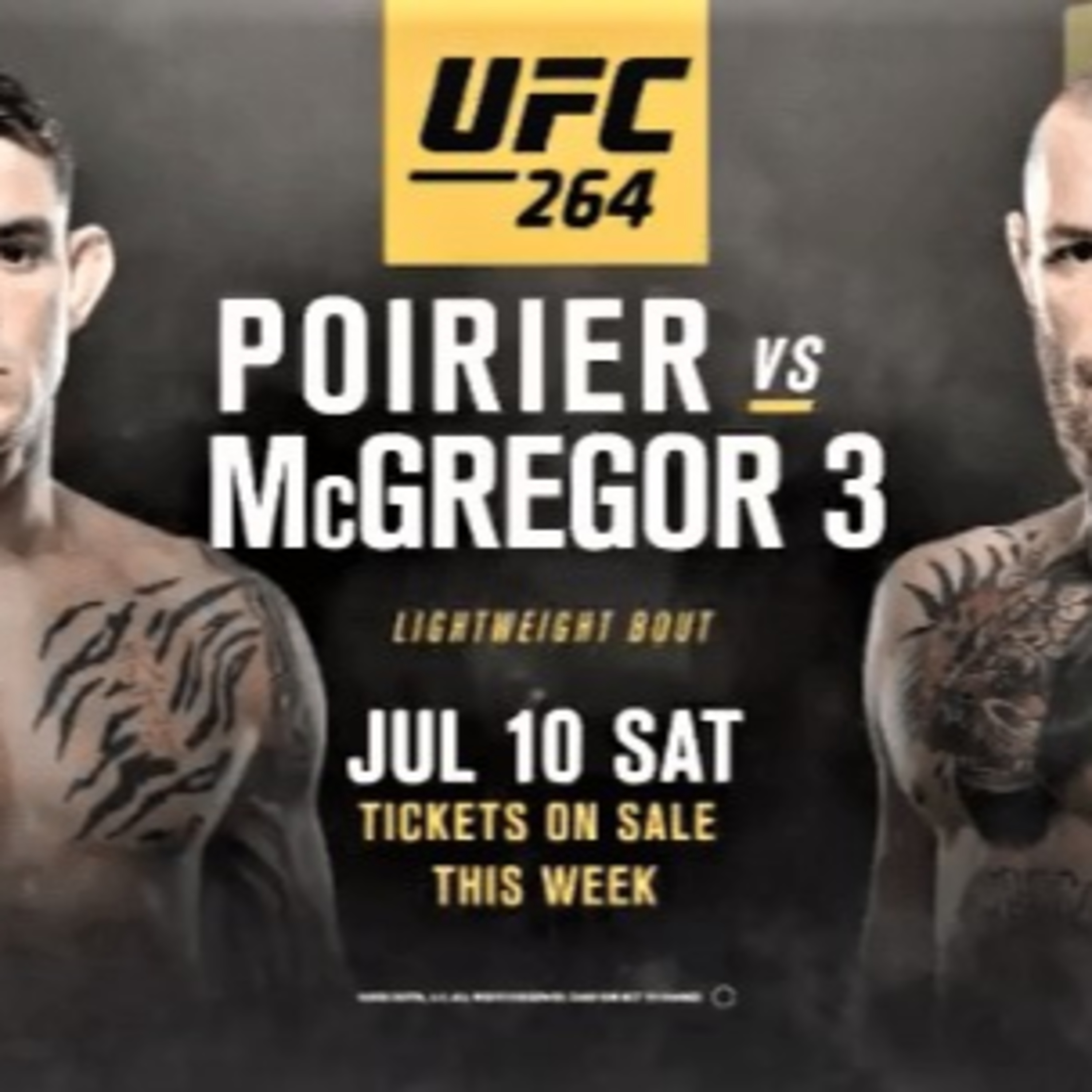 UFC 264 Mcgregor VS Poirier 3 Predictions episode artwork