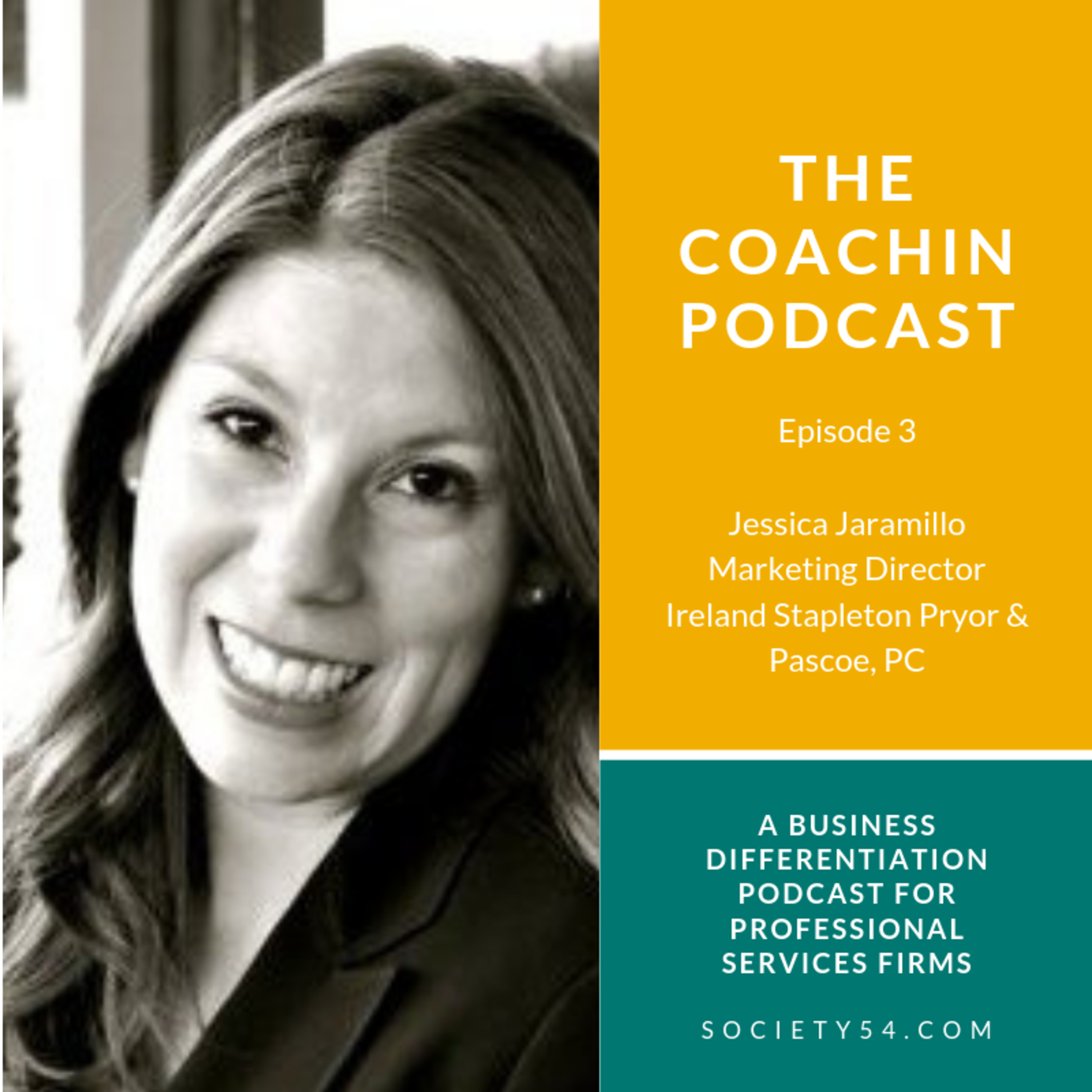The CoachIN Podcast - Episode 3 - Jessica Jaramillo