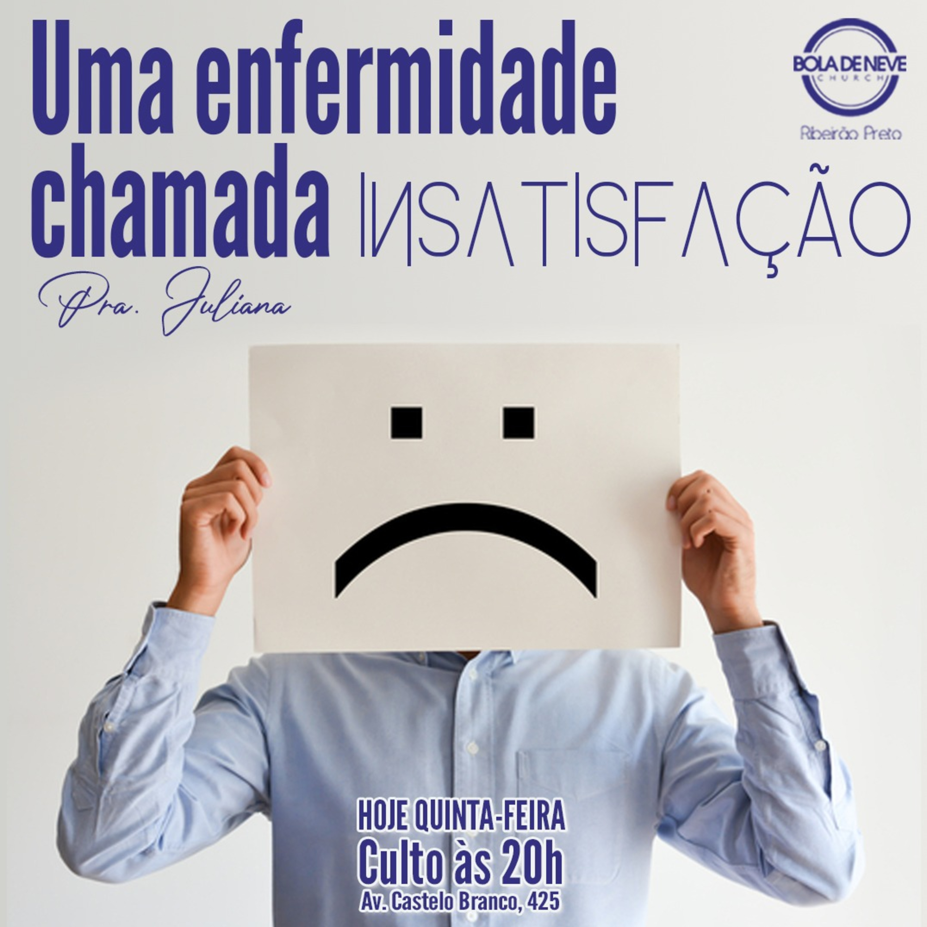 PRA JULIANA - Uma enfermidade chamada INSATISFAÇÃO - 28.04.2022 episode artwork