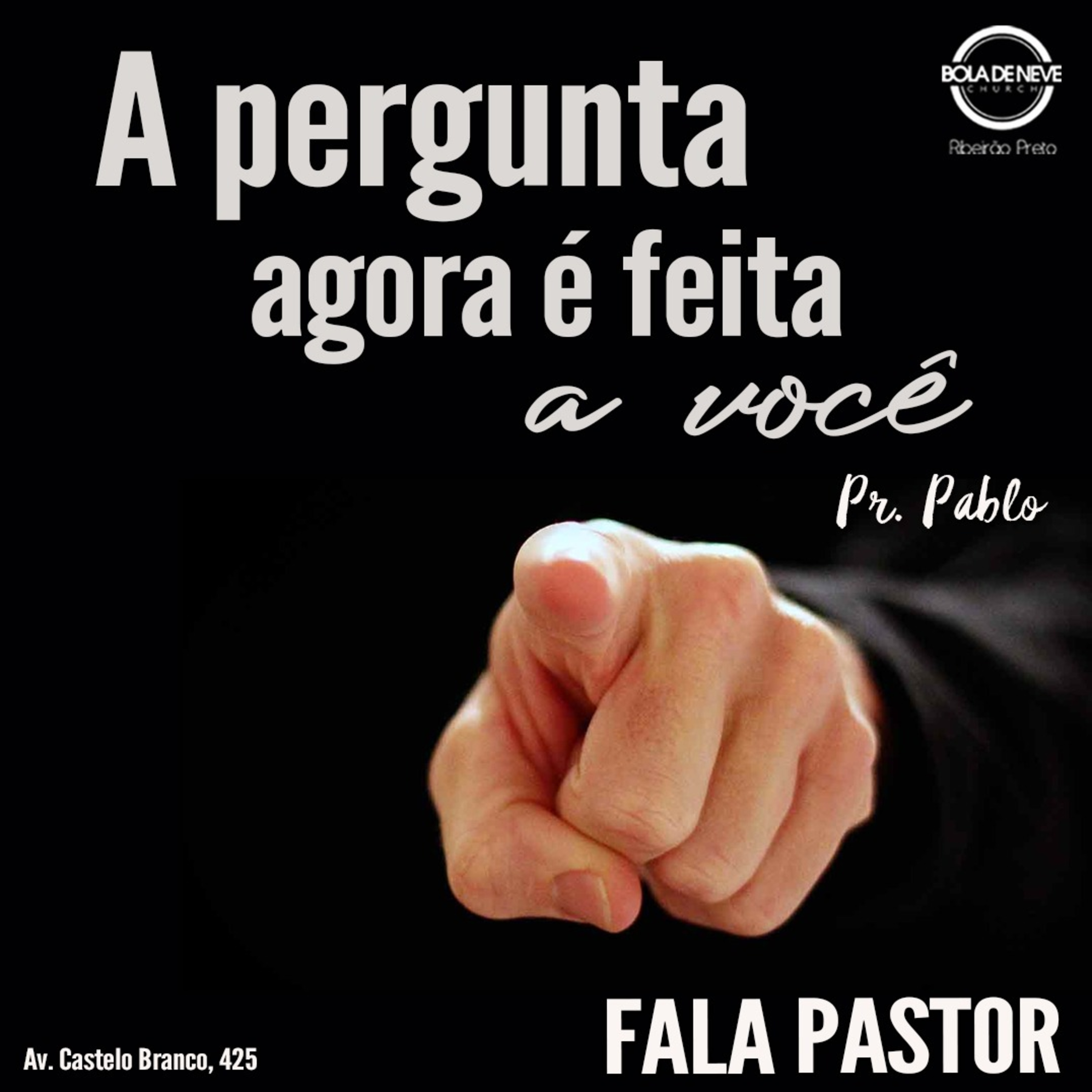 Pr Pablo D'Ambrosi - A pergunta agora é feita a você - culto ceia - 27/11/2022 episode artwork
