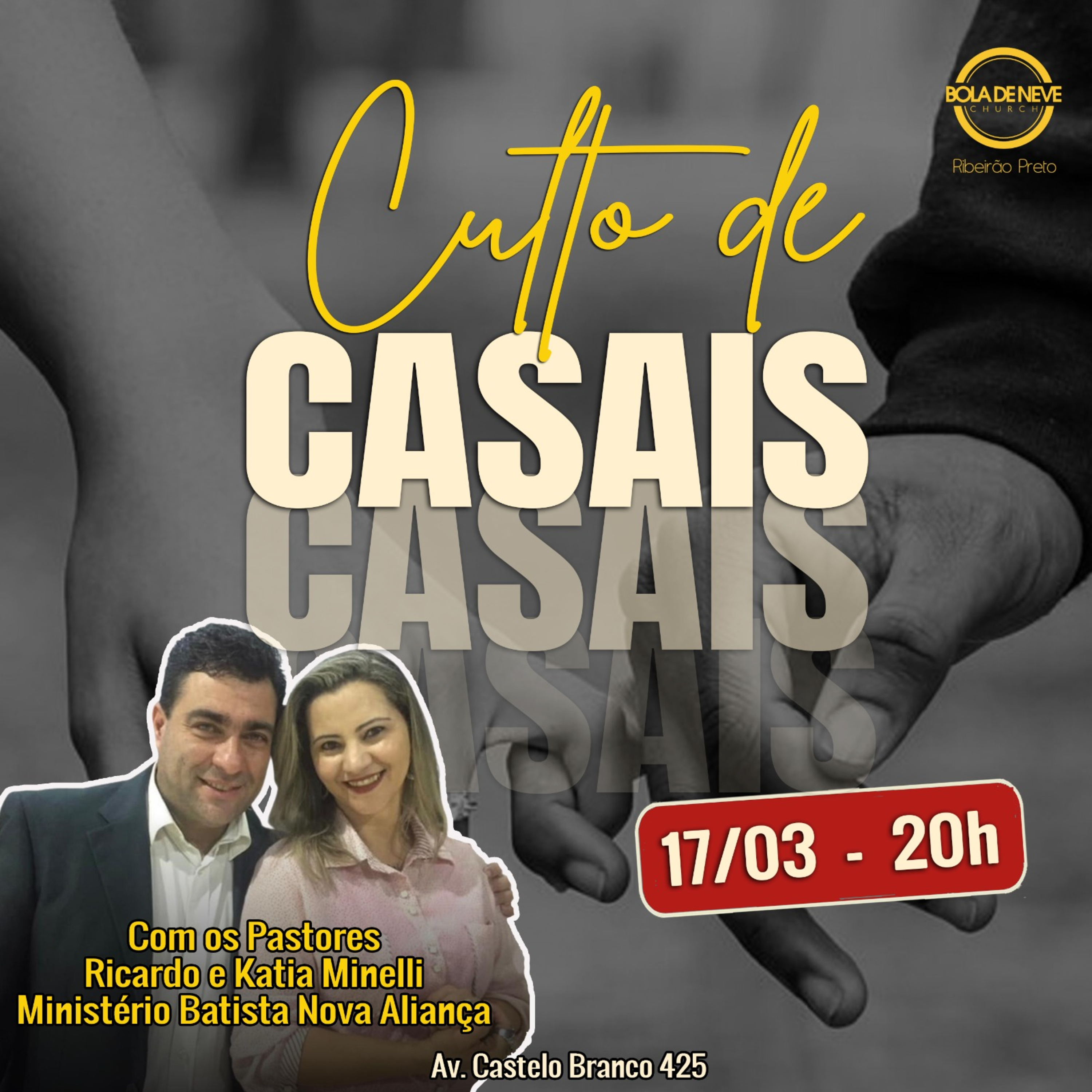 Culto de casais - Pr Ricardo Minelli - 17-03-2023 episode artwork