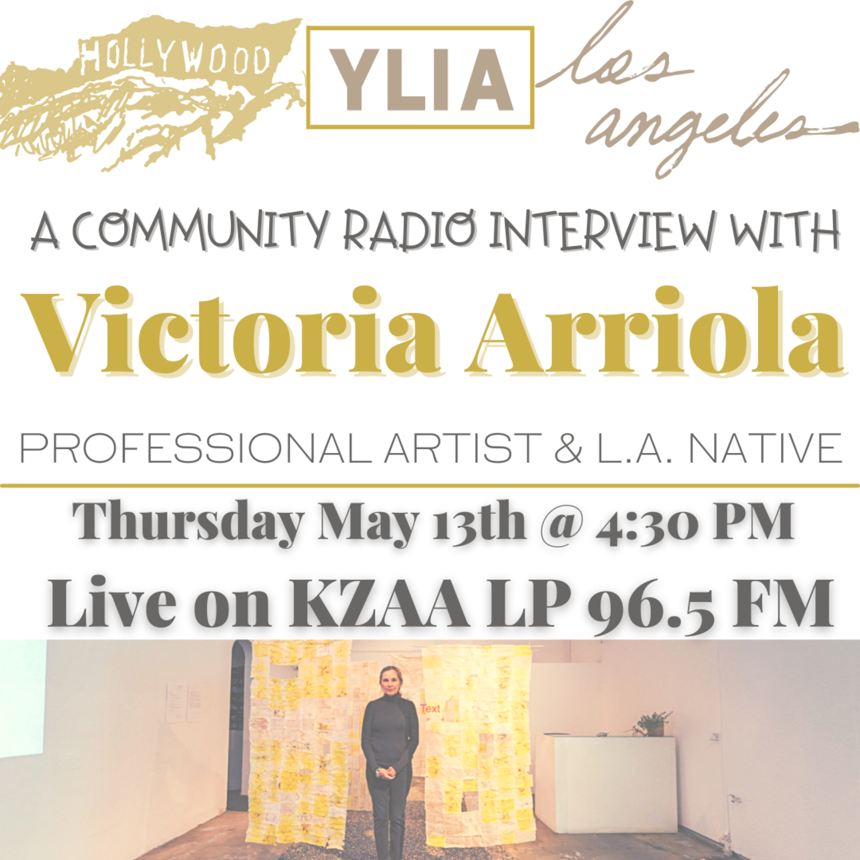 Interview with Victoria Arriola (Professional Artist, Professor, World Traveler & L.A. Native) episode artwork