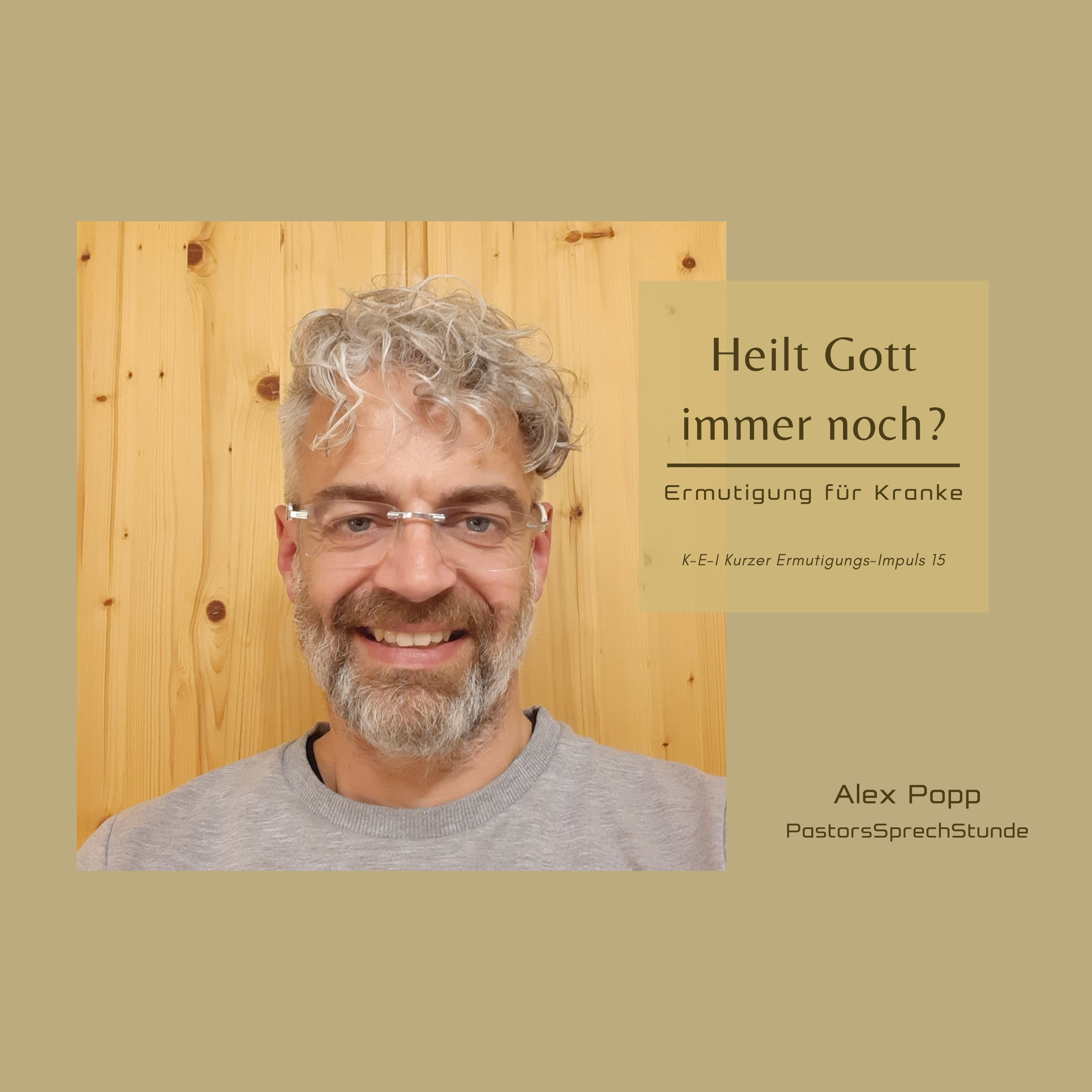 Alexander Popp PastorsSprechStunde + ReforMANNtion