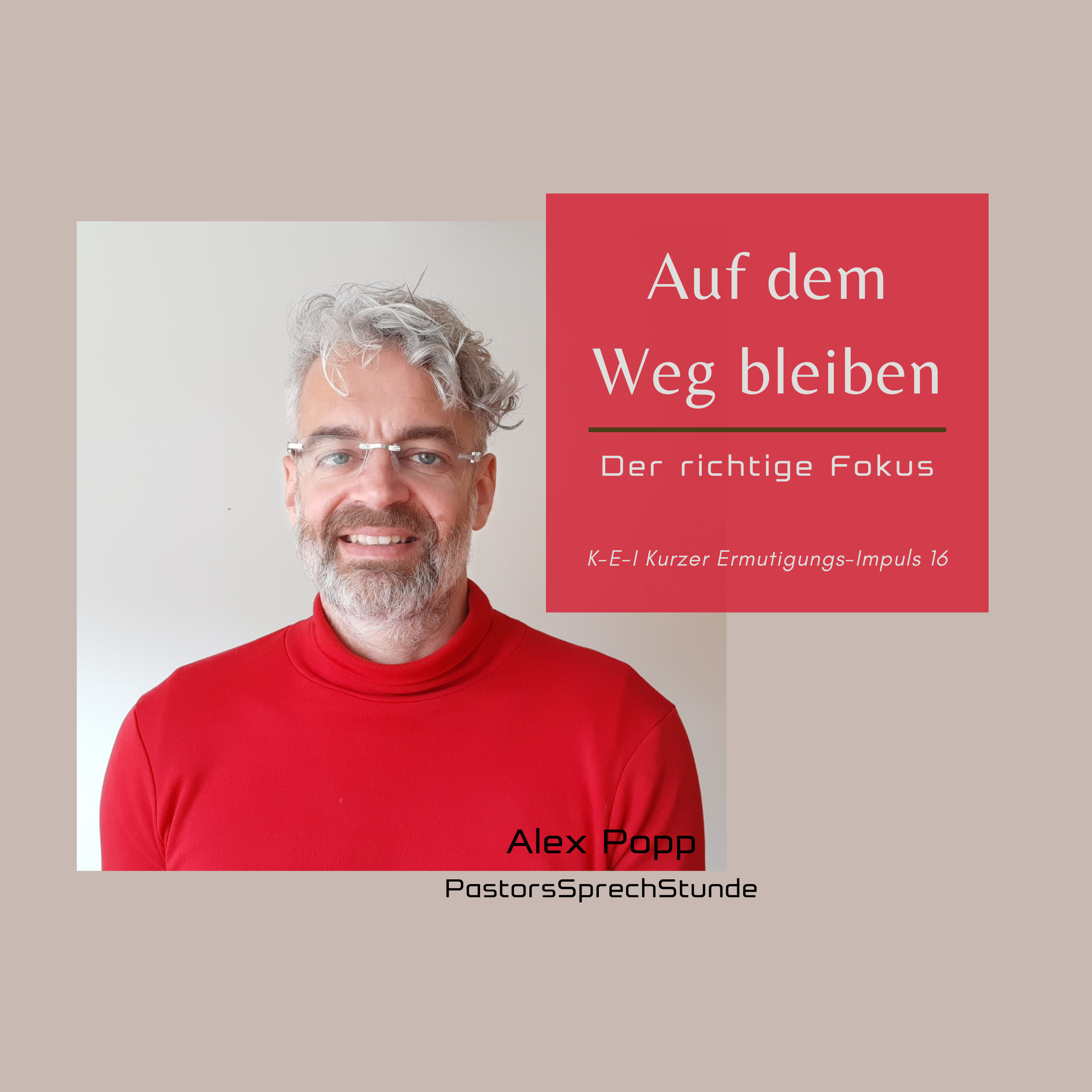 Alexander Popp PastorsSprechStunde + ReforMANNtion