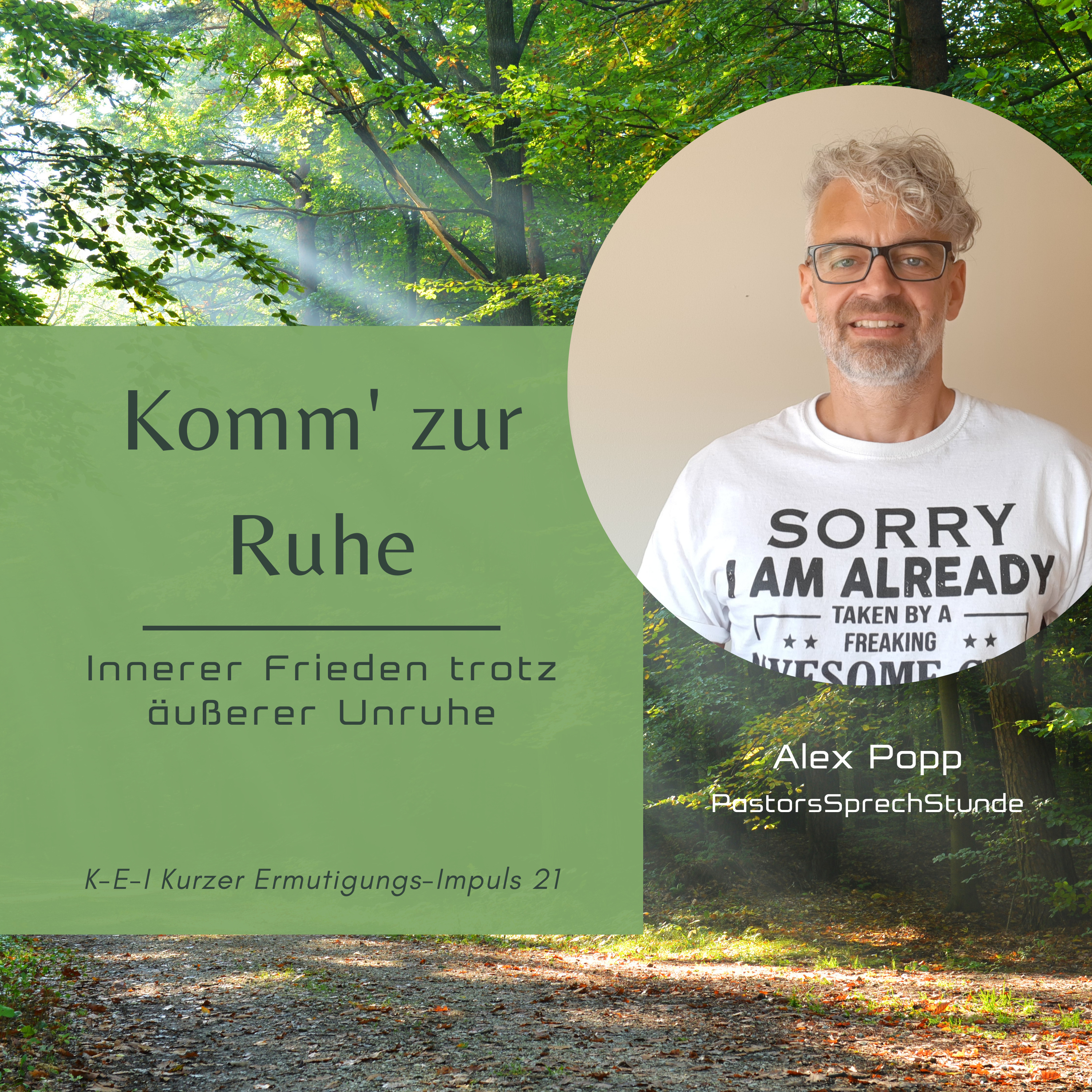 Alexander Popp PastorsSprechStunde + ReforMANNtion