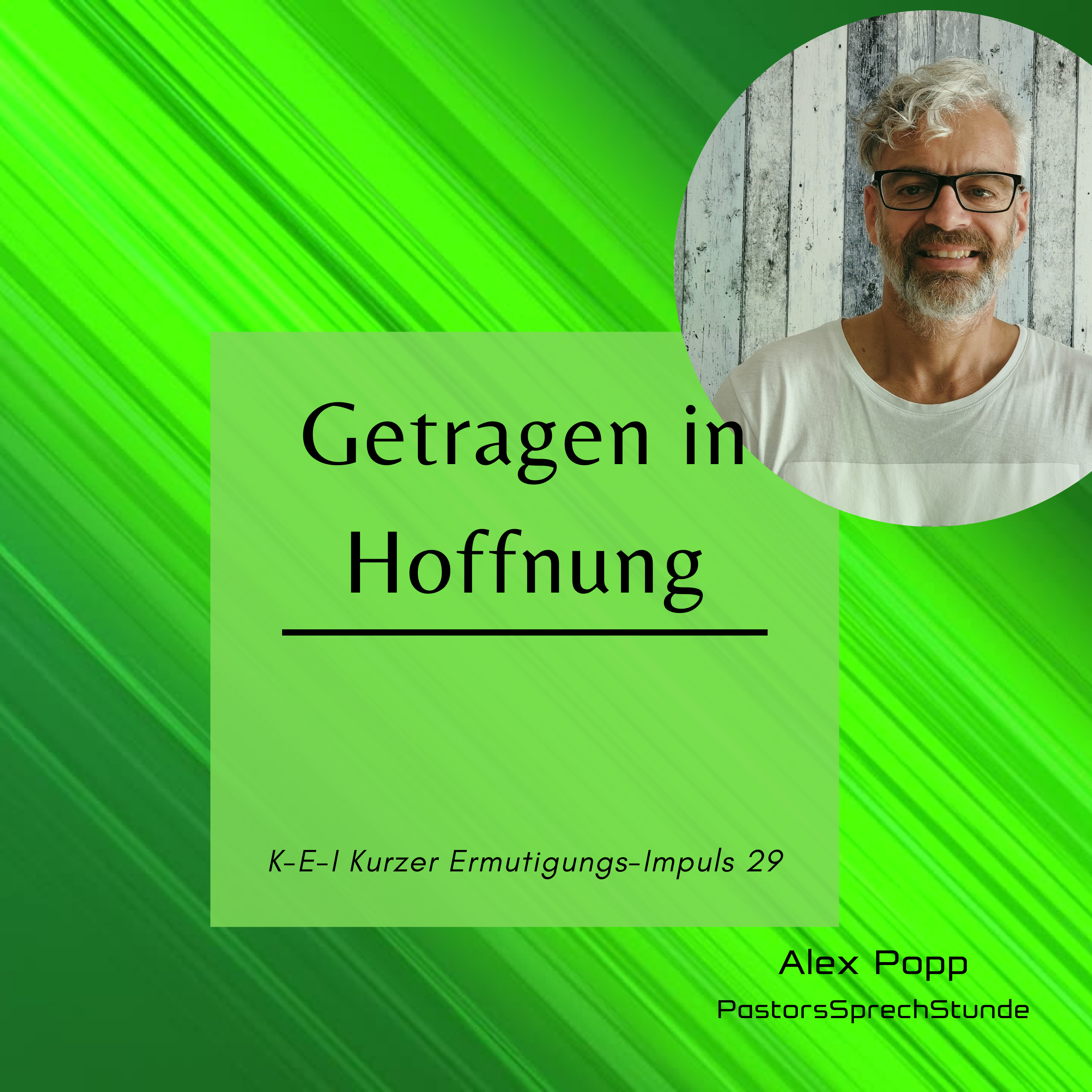 Alexander Popp PastorsSprechStunde + ReforMANNtion