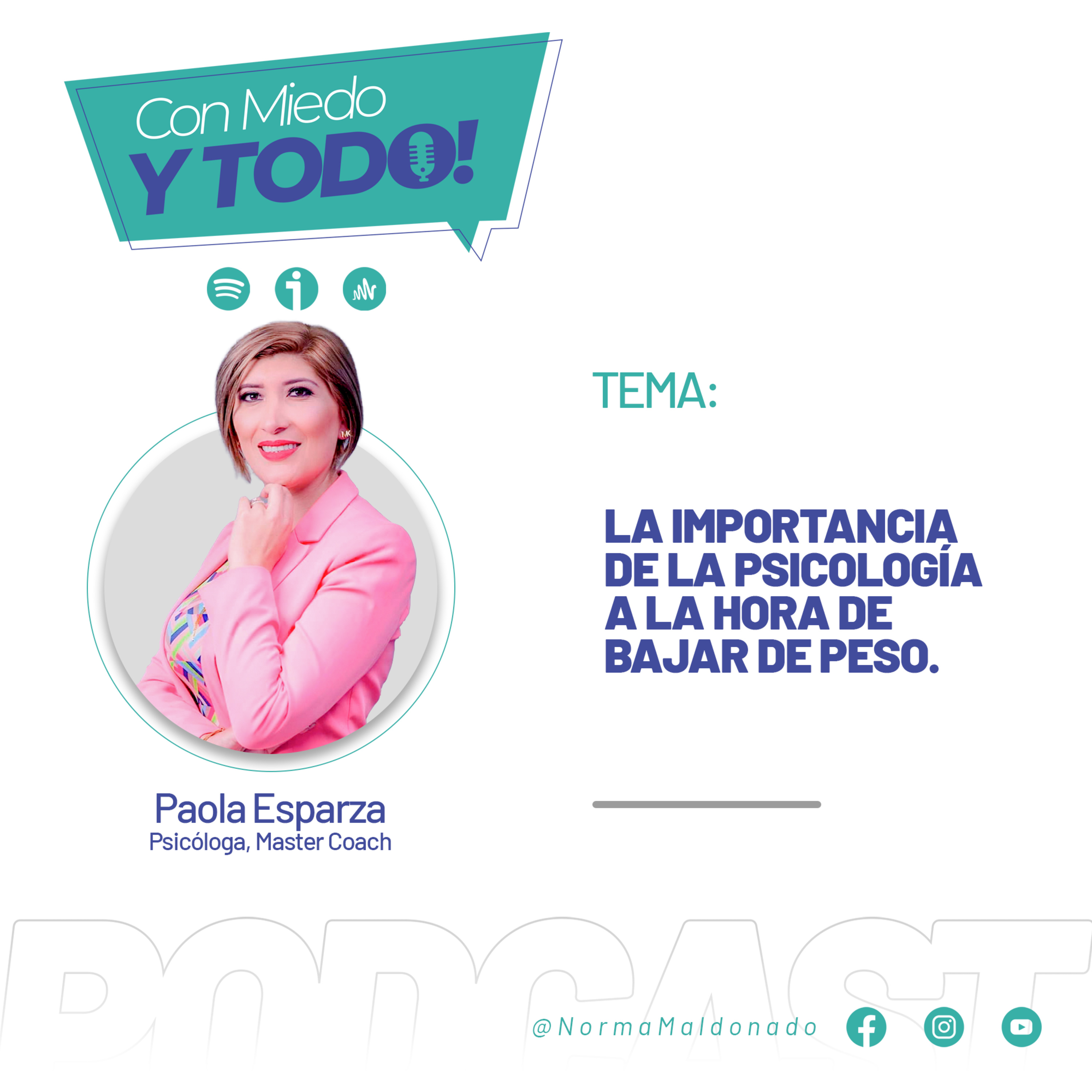 15 | La importancia de la psicología a la hora de bajar de peso | Podcast en Español episode artwork