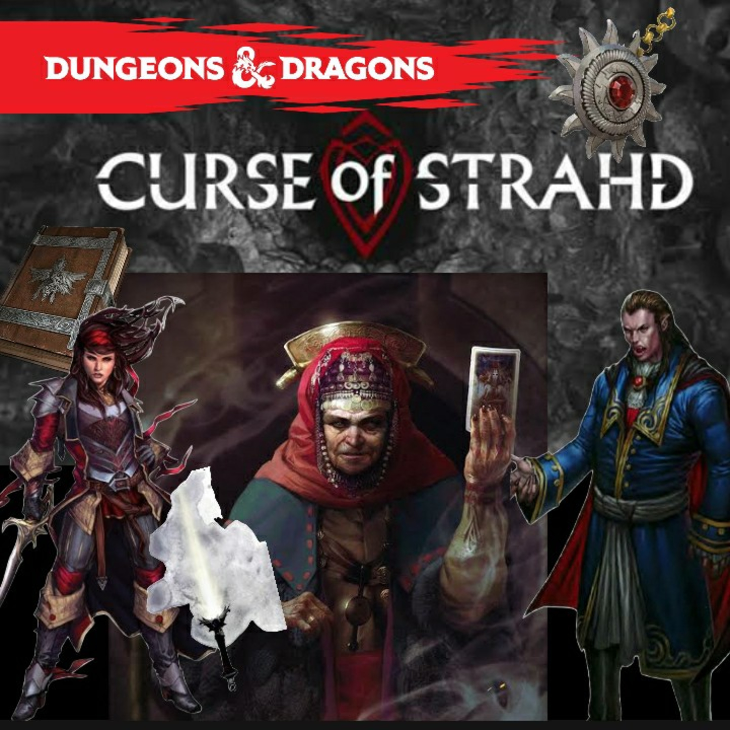 Maldição de Strahd - Dungeon and Dragons 5 ed - Interlúdio: A Leitura de Tarokka  episode artwork