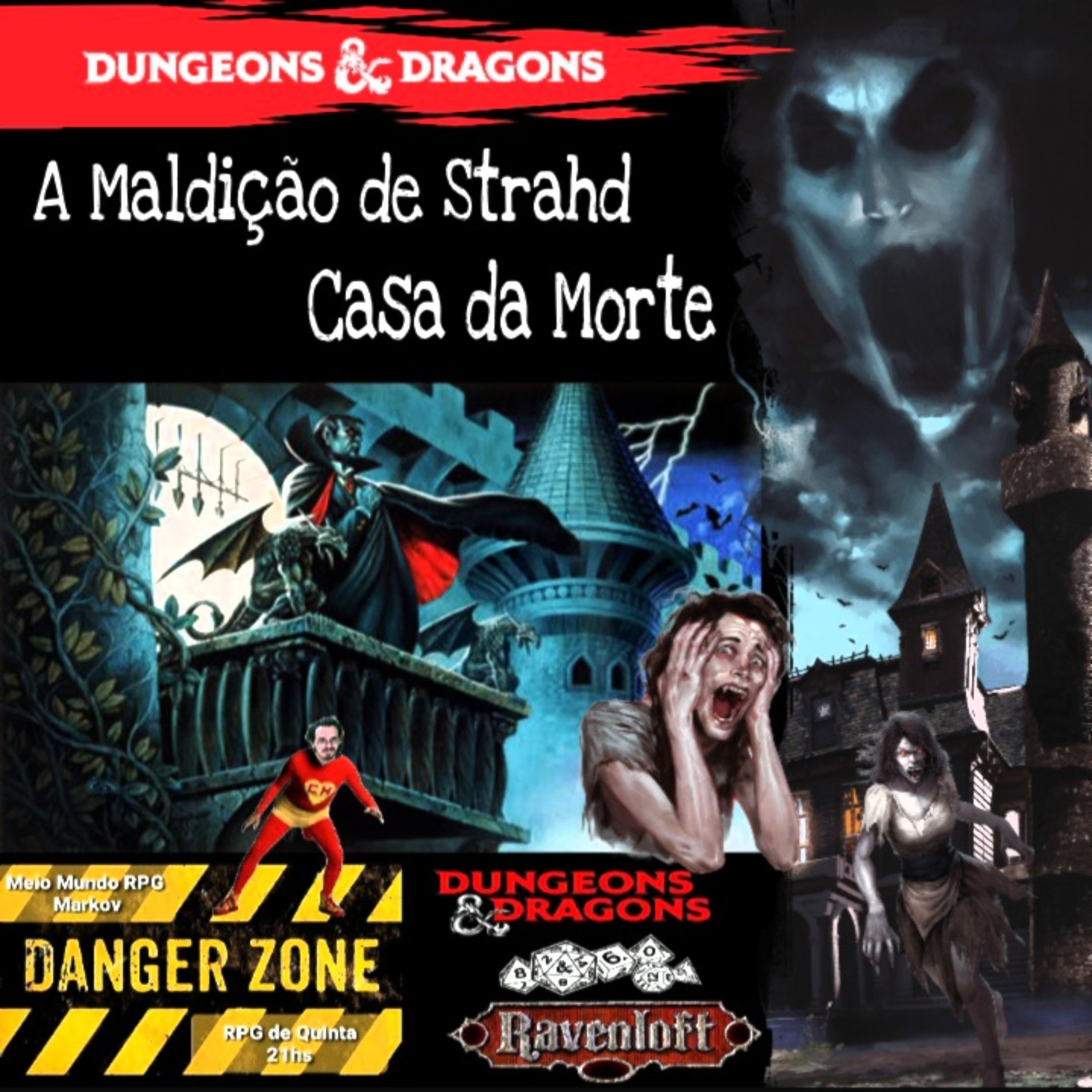 A Maldição de Strahd - Capítulo 0 - A Casa da Morte - Parte 1 episode artwork
